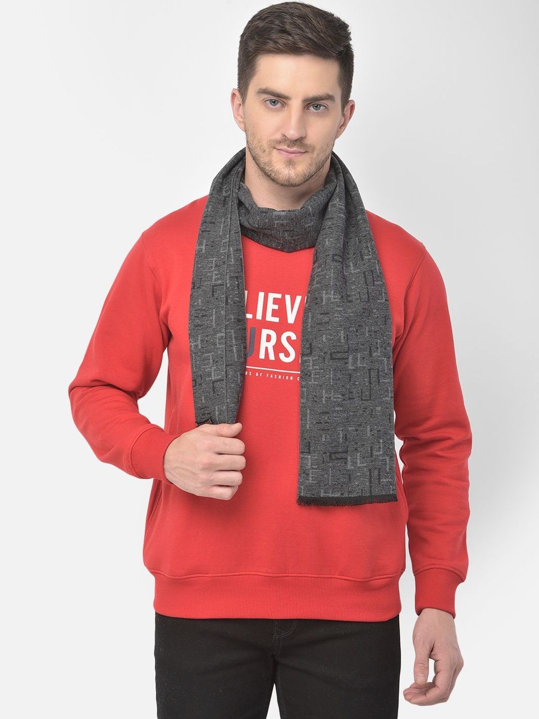 Cazzano Men Printed Scarf