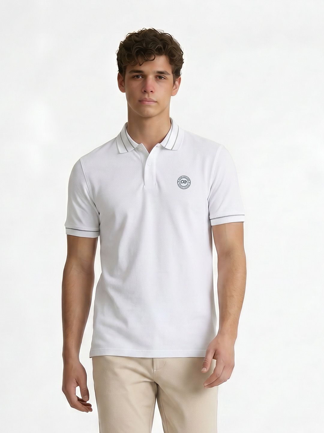 Peter England Polo Collar T-shirt