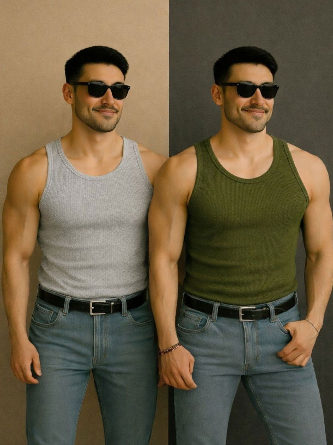ROCKWELL Cotton Innerwear Vests