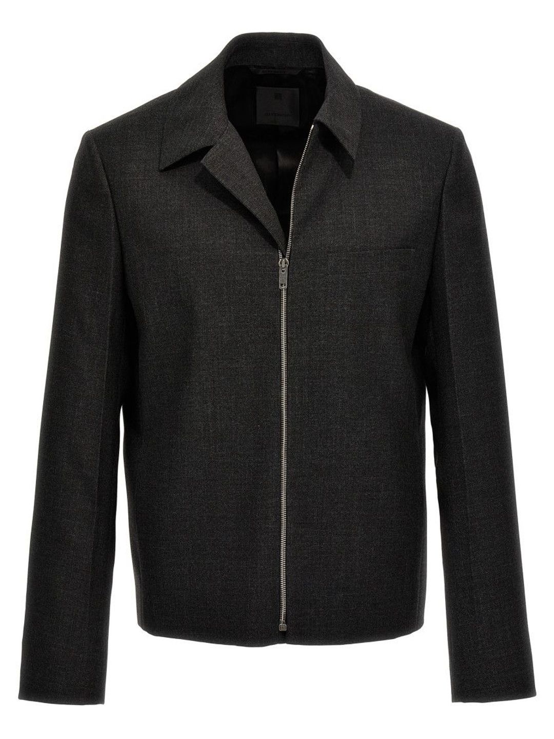 Givenchy Grey Structured Blouson