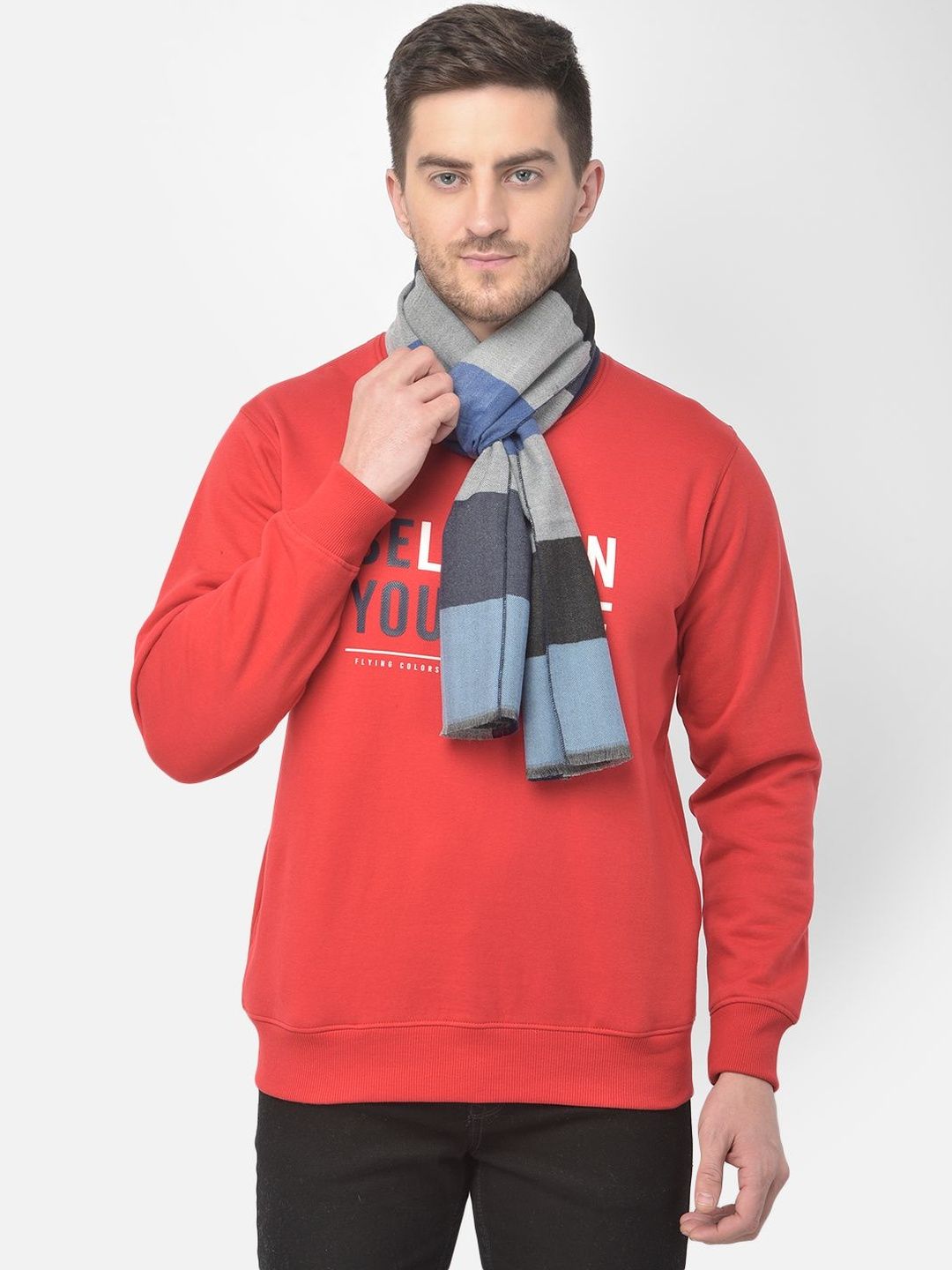 Cazzano Men Colourblocked Scarf