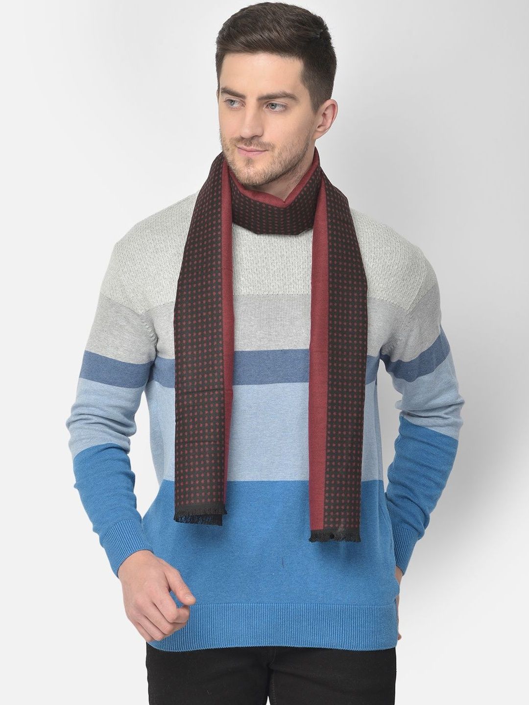 Cazzano Men Printed Scarf