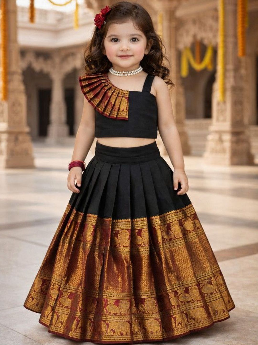 Xepon Girls Ready to Wear Lehenga &