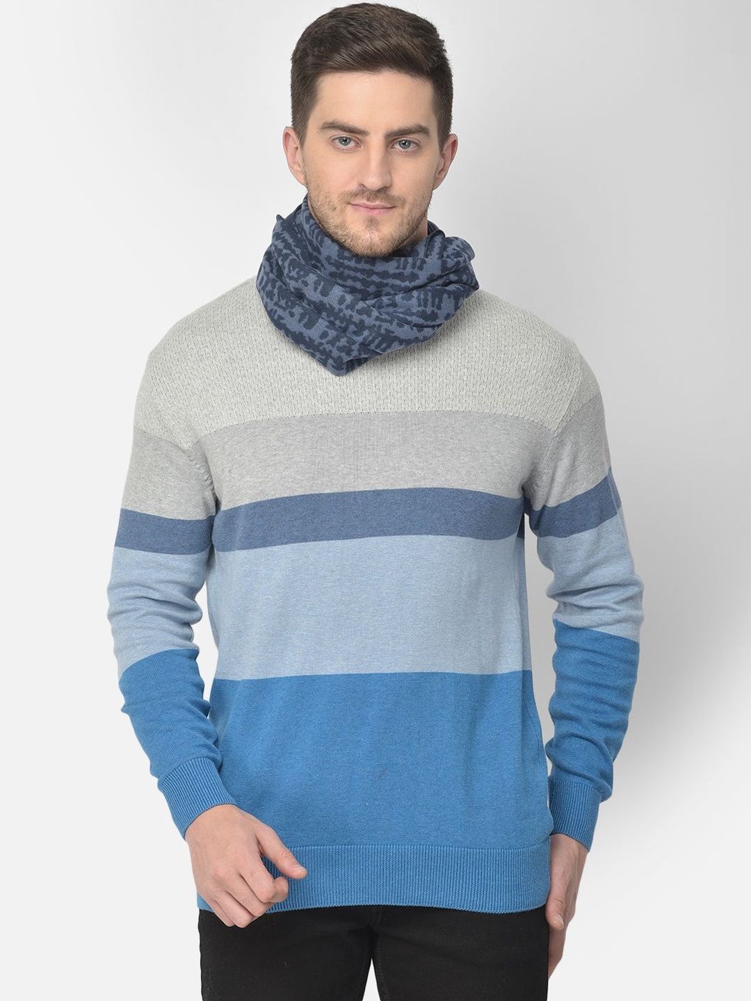 Cazzano Men Printed Scarf