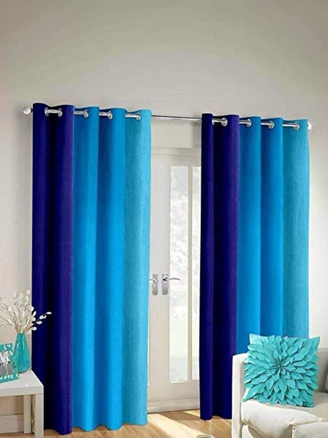 SAI ARPAN Multicoloured Curtains and Sheers