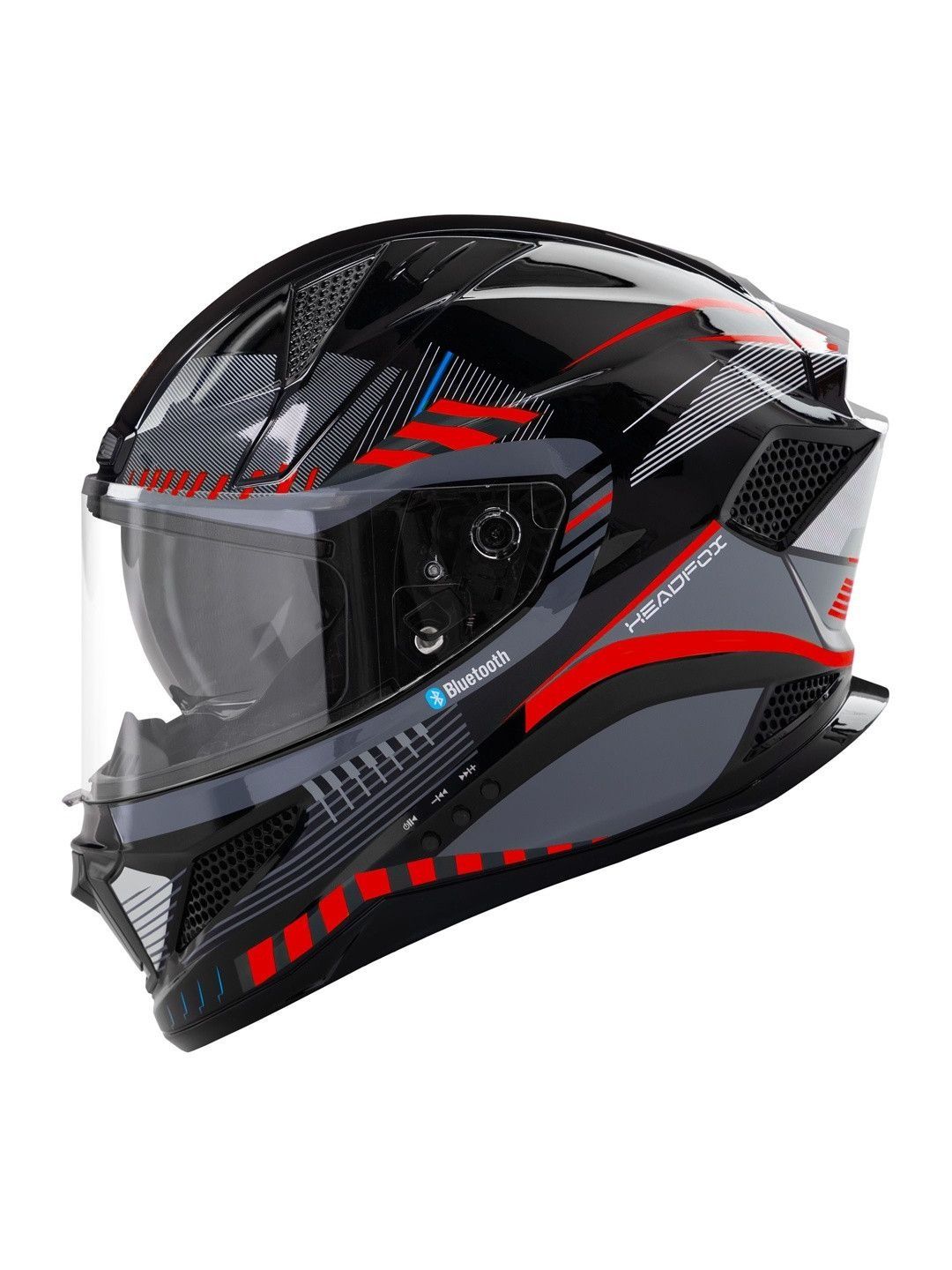 HEADFOX Lightweight Track Sharp 5.3 Smart Bluetooth Helmet