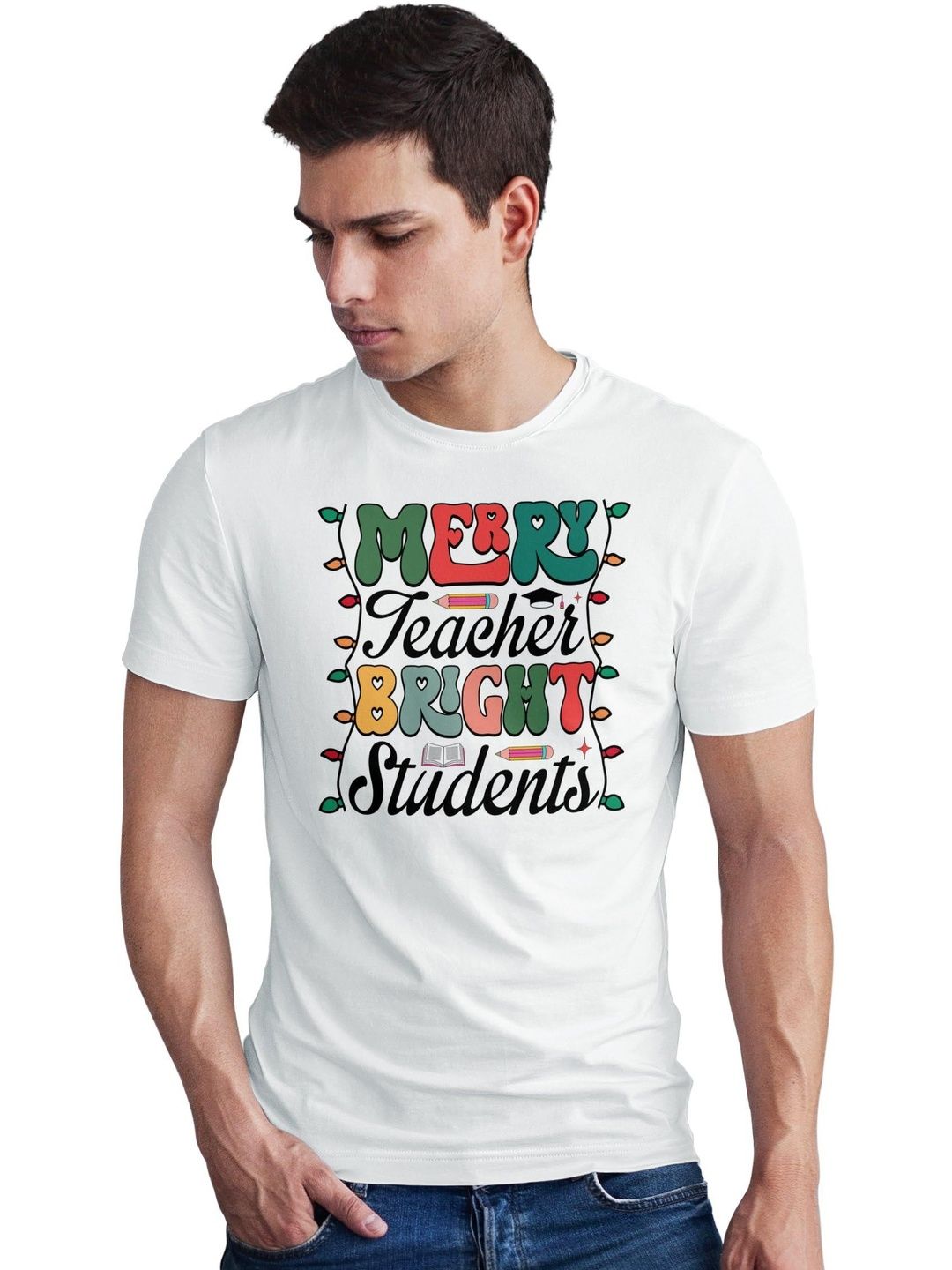 Seekbuylove Men Typography Printed Bio Finish T-shirt