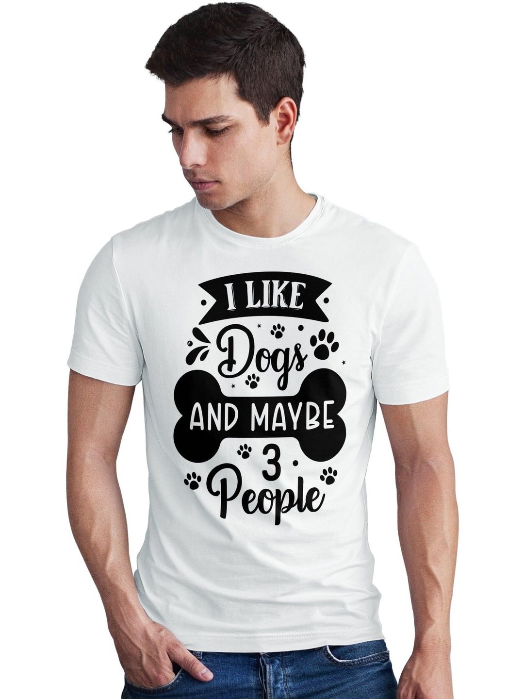 Seekbuylove Men Typography Printed Bio Finish T-shirt