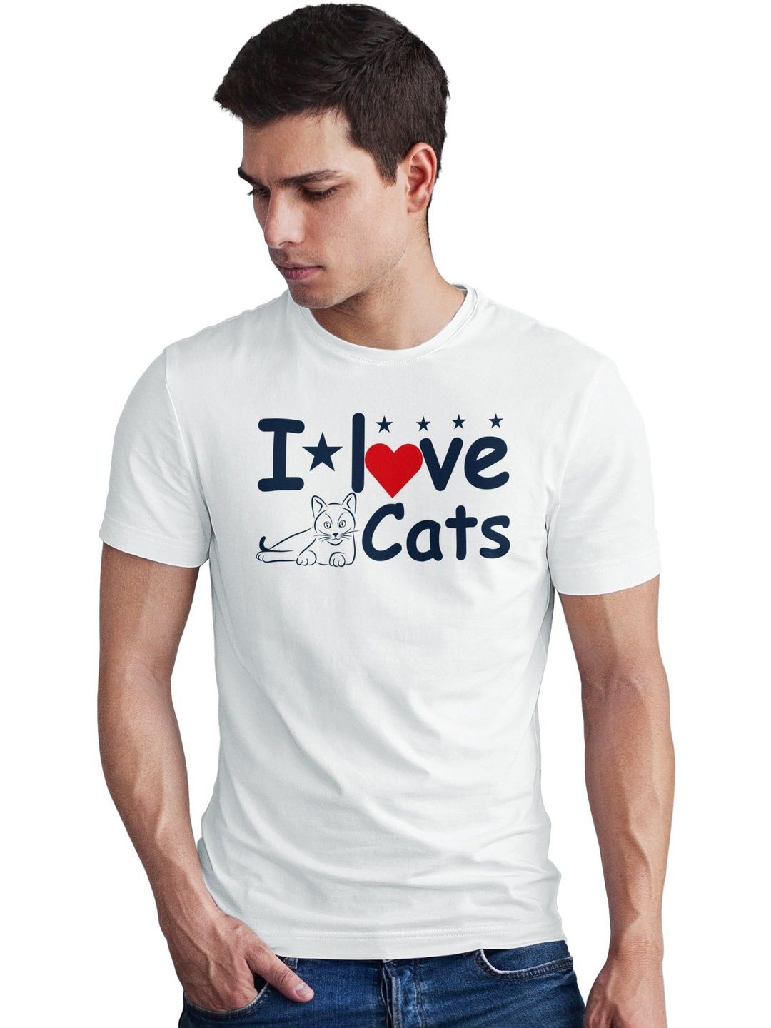 Seekbuylove Men Typography Printed Bio Finish T-shirt