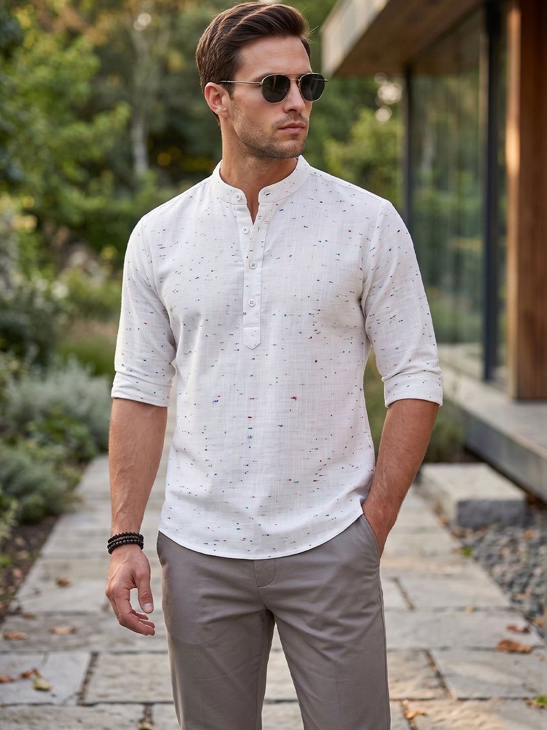LENIA Men Printed Kurta