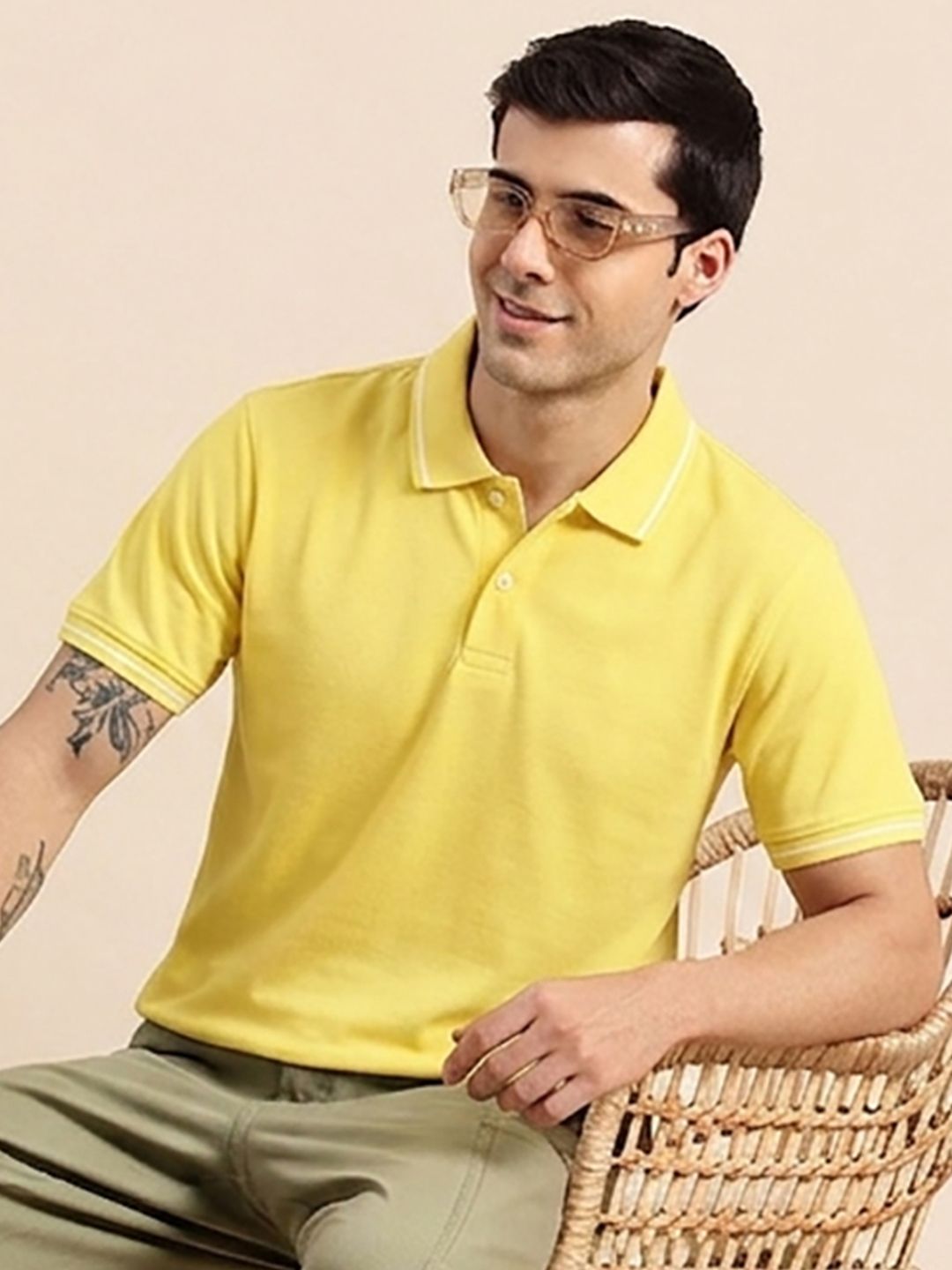 Kook N Keech Men Polo Collar T-shirt