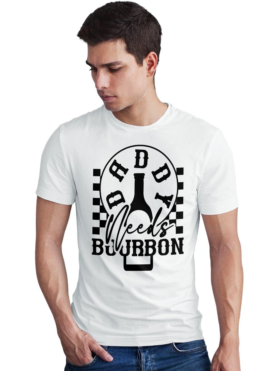 Seekbuylove Men Typography Printed Bio Finish T-shirt