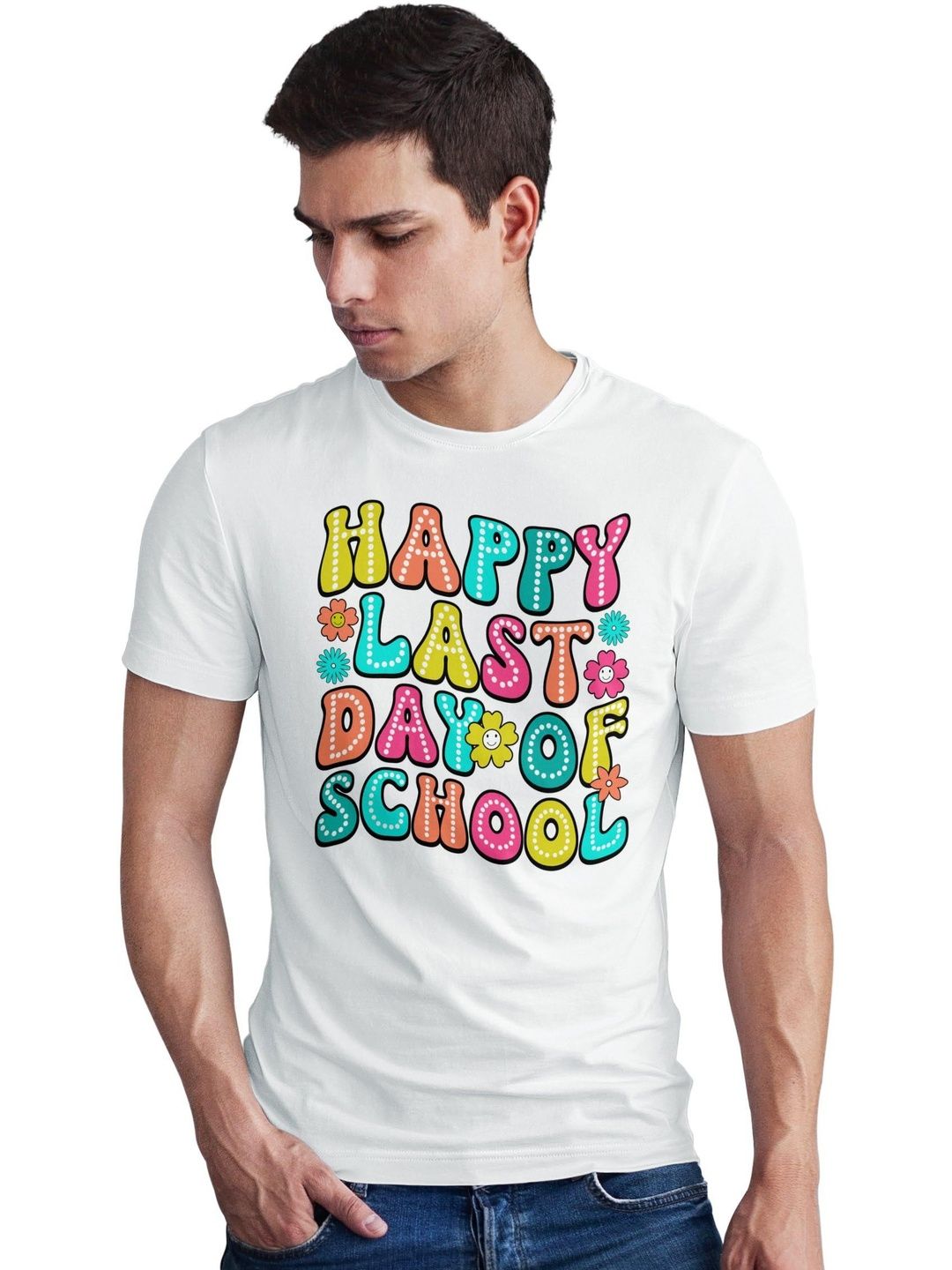 Seekbuylove Men Typography Printed Bio Finish T-shirt