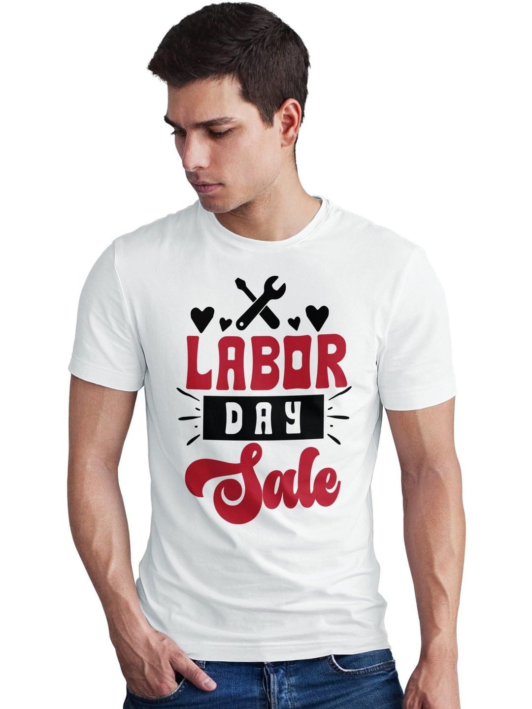Seekbuylove Men Typography Printed Bio Finish T-shirt