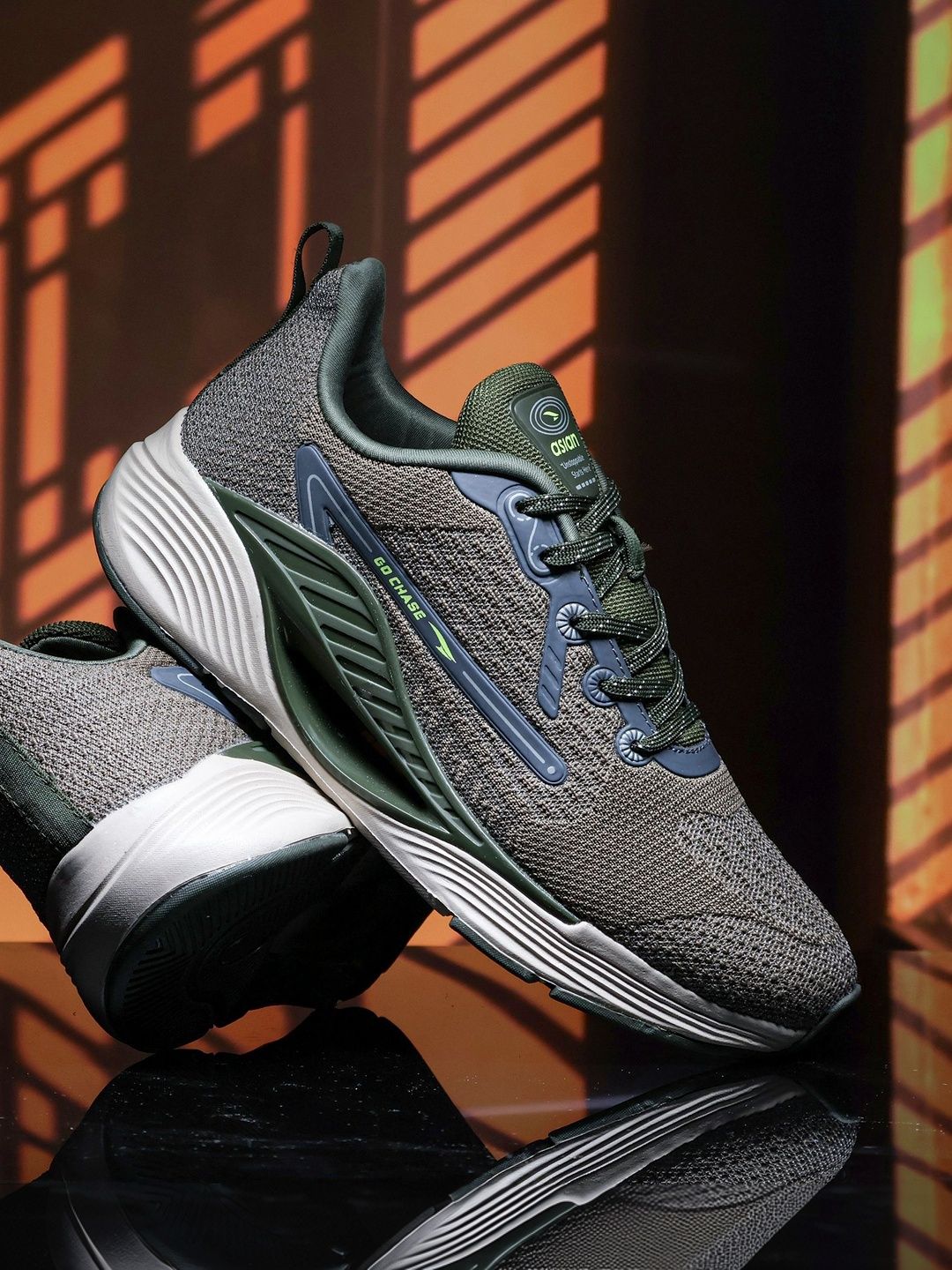 ASIAN Men Mesh Running Non-Marking Shoes