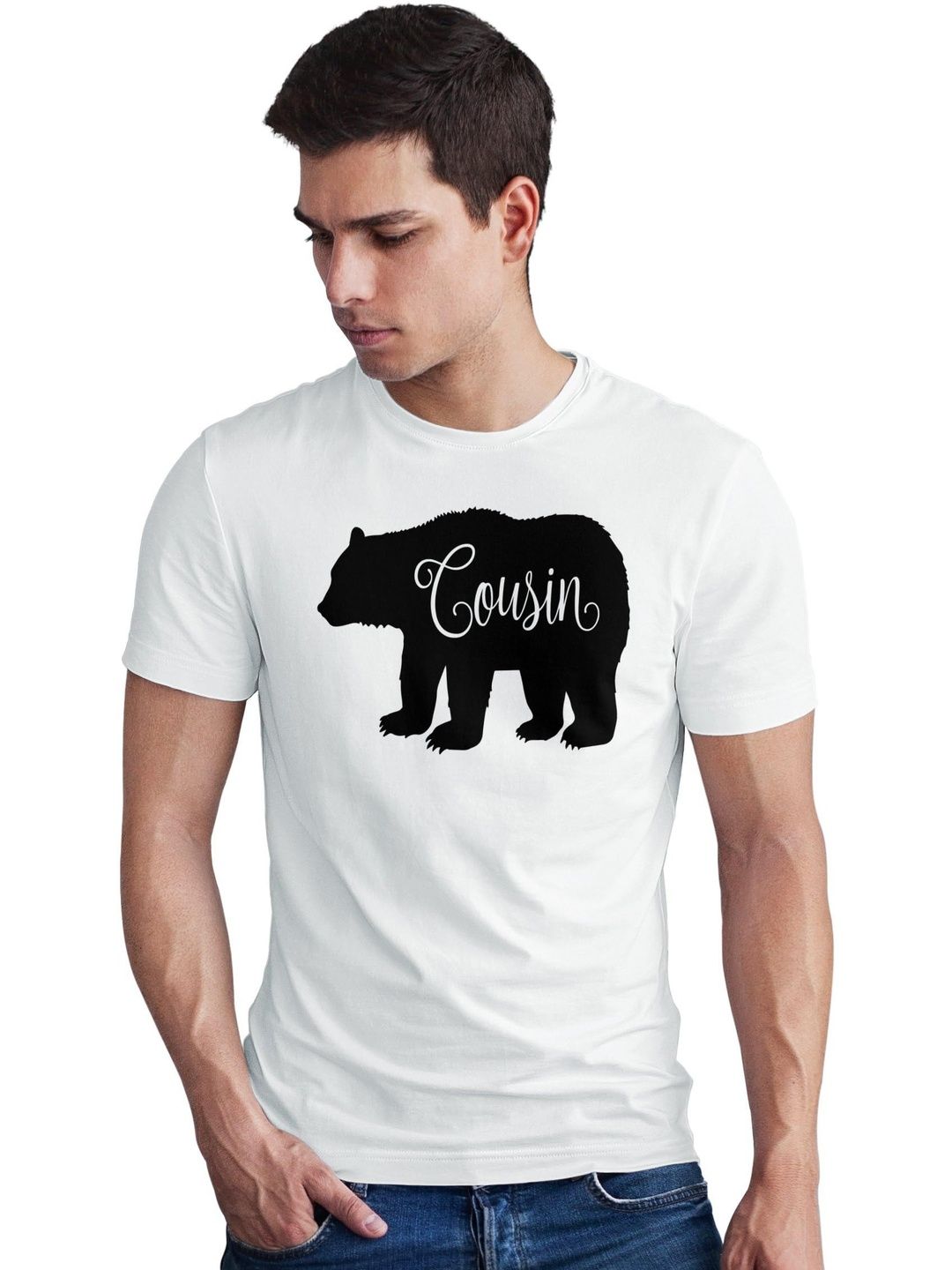 Seekbuylove Men Printed Bio Finish T-shirt