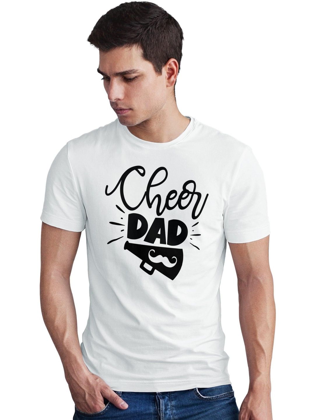 Seekbuylove Men Typography Printed Bio Finish T-shirt