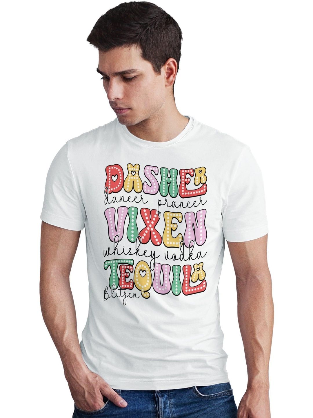 Seekbuylove Men Typography Printed Bio Finish T-shirt