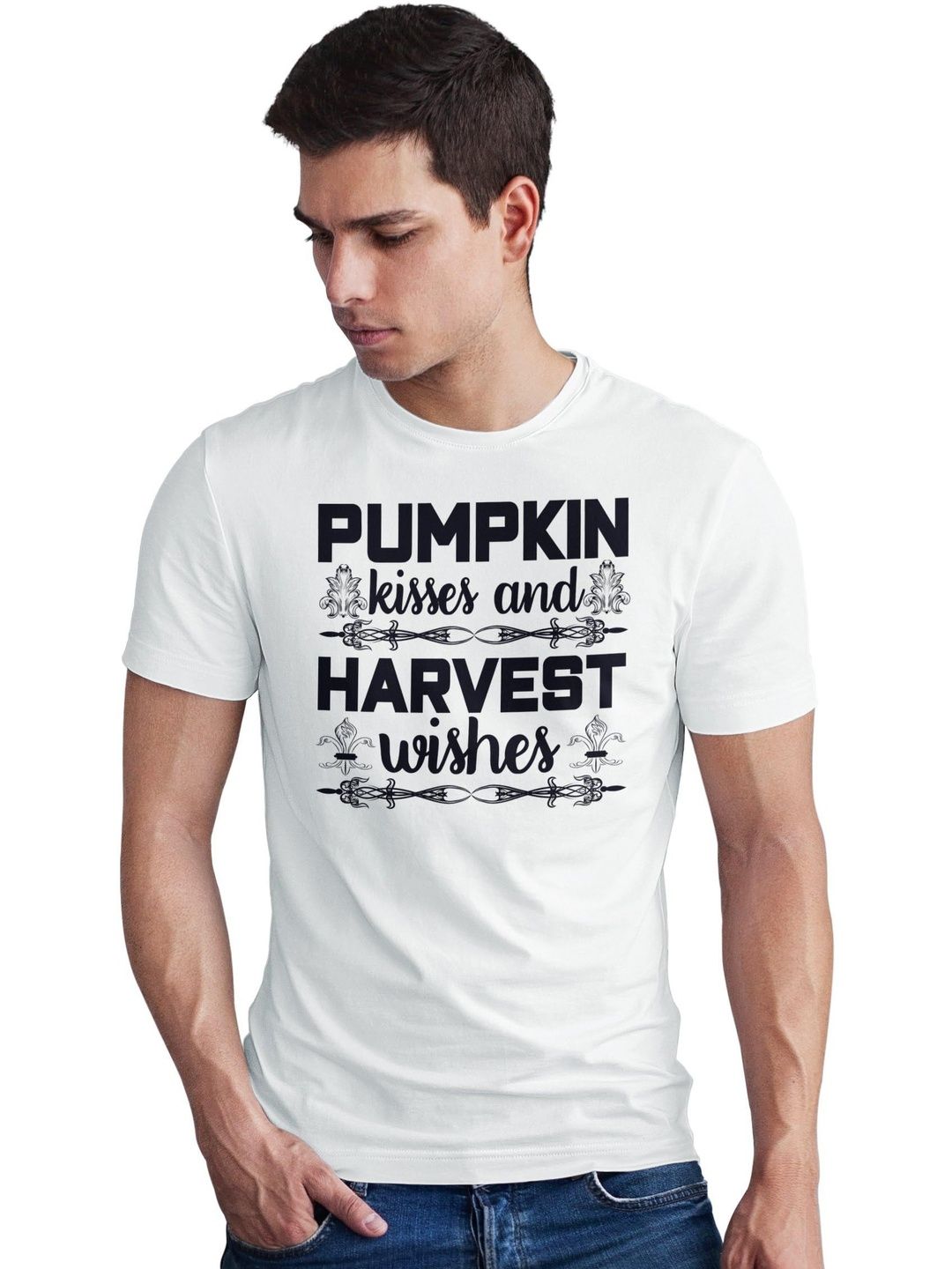 Seekbuylove Men Typography Printed Bio Finish T-shirt