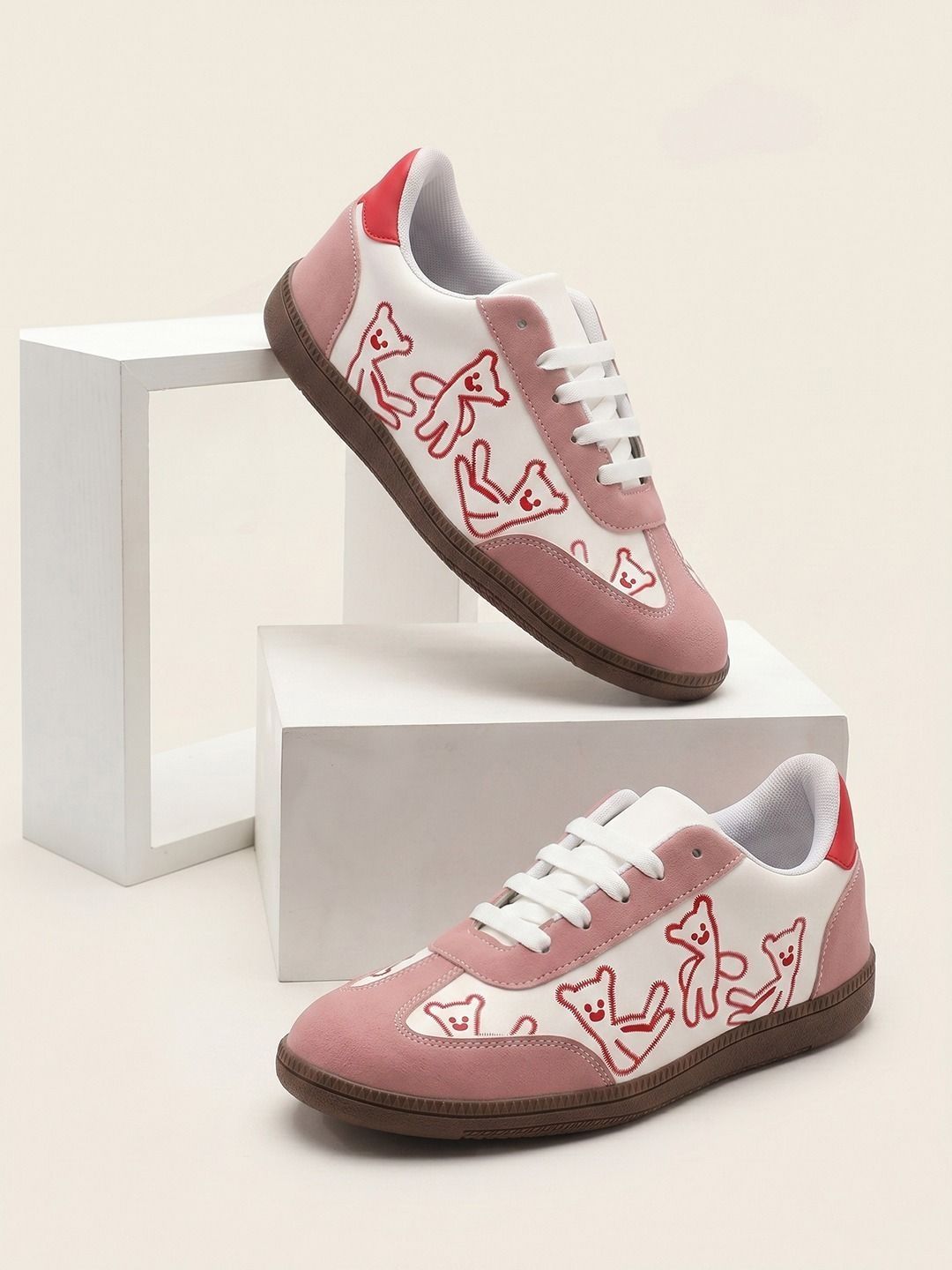 Antox Women Printed Sneakers