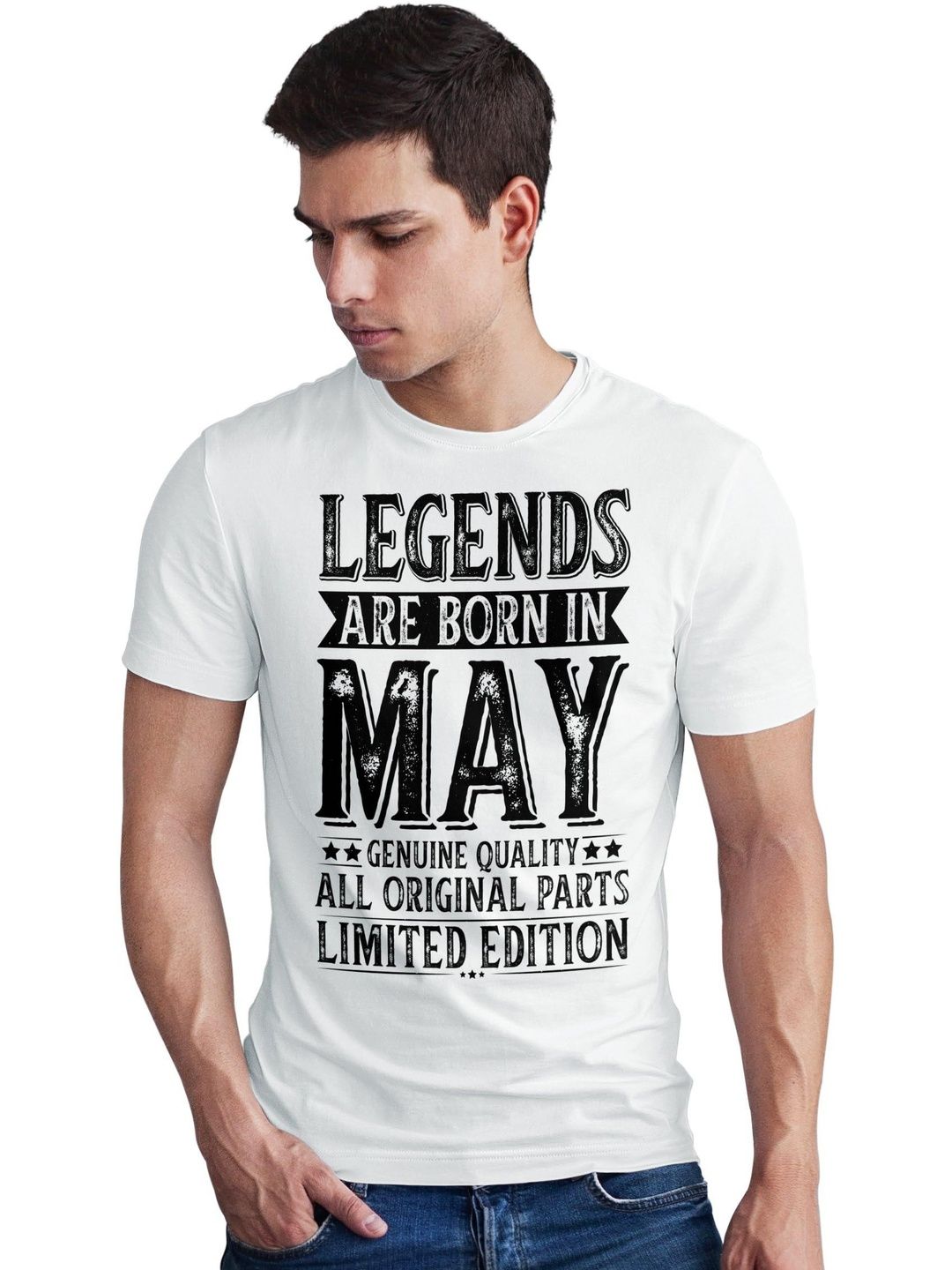 Seekbuylove Men Typography Printed Bio Finish T-shirt