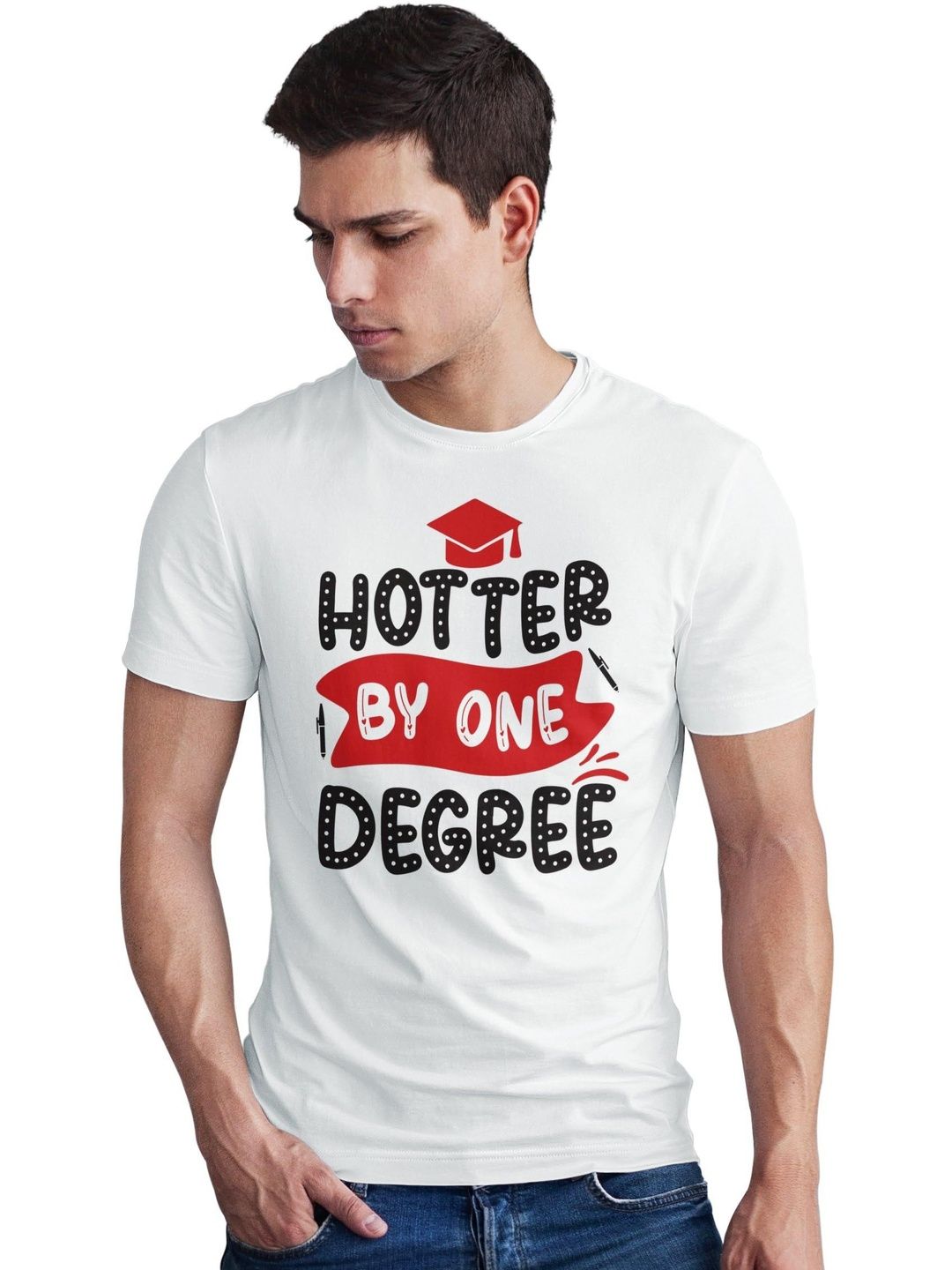 Seekbuylove Men Printed Bio Finish T-shirt
