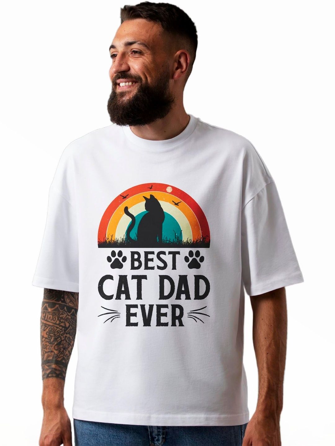 Seekbuylove Men Typography Printed Bio Finish T-shirt