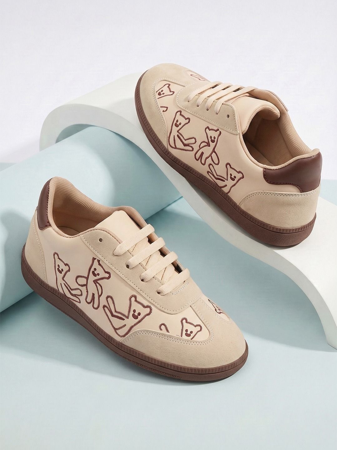 Antox Women Printed Sneakers