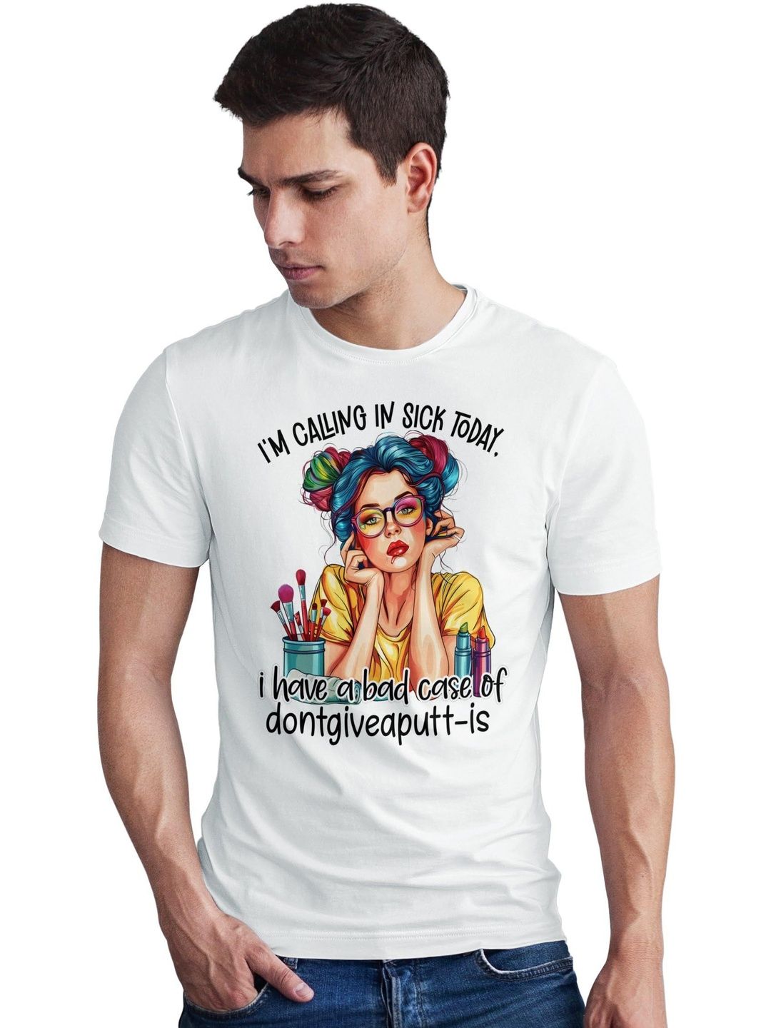 Seekbuylove Men Printed Bio Finish T-shirt