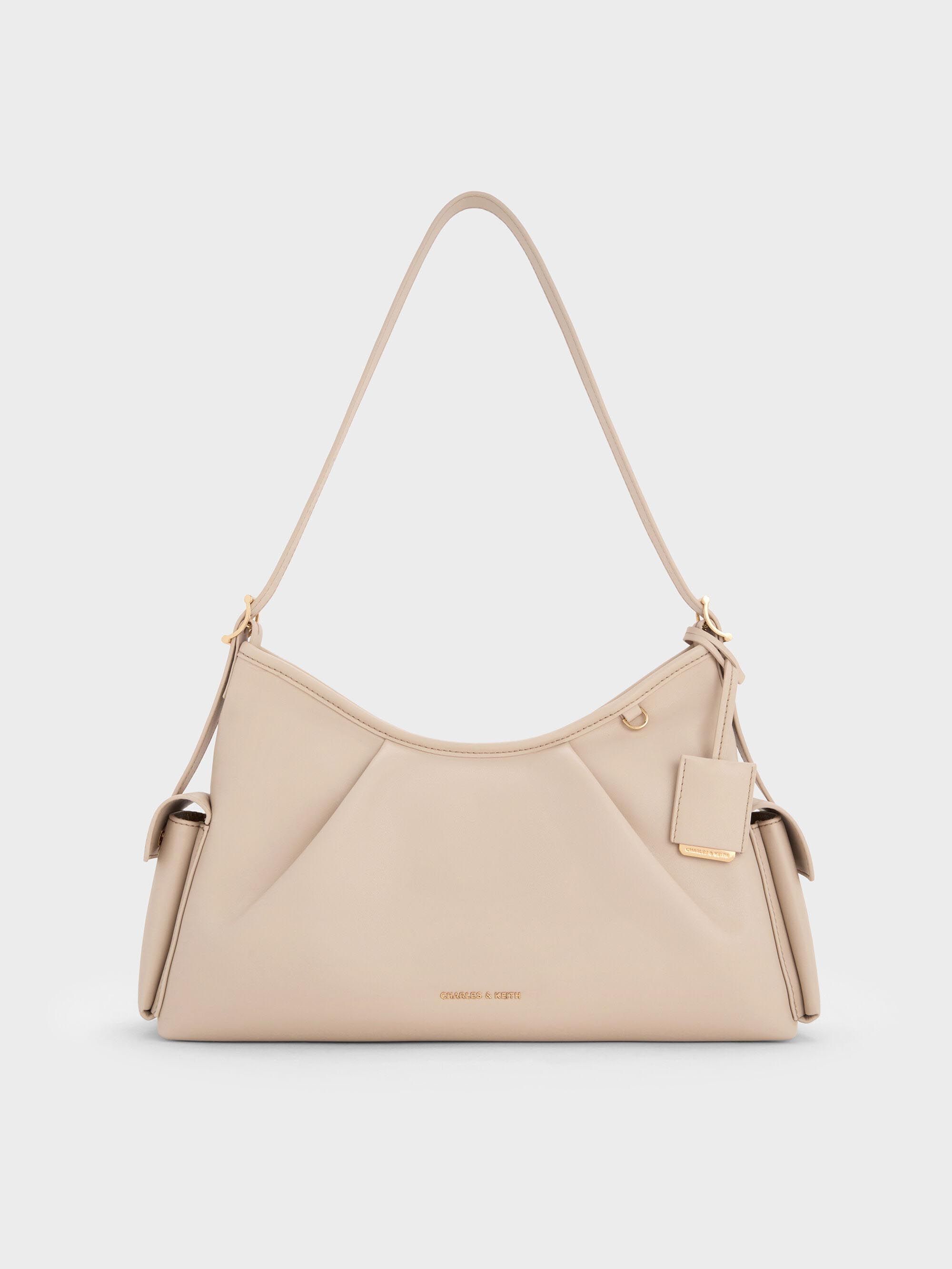 Buy CHARLES & KEITH Khai Side-Pocket Shoulder Bag - Handbags for