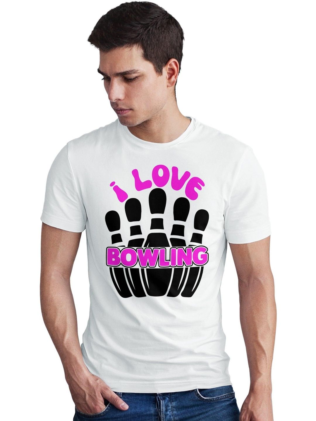 Seekbuylove Men Typography Printed Bio Finish T-shirt