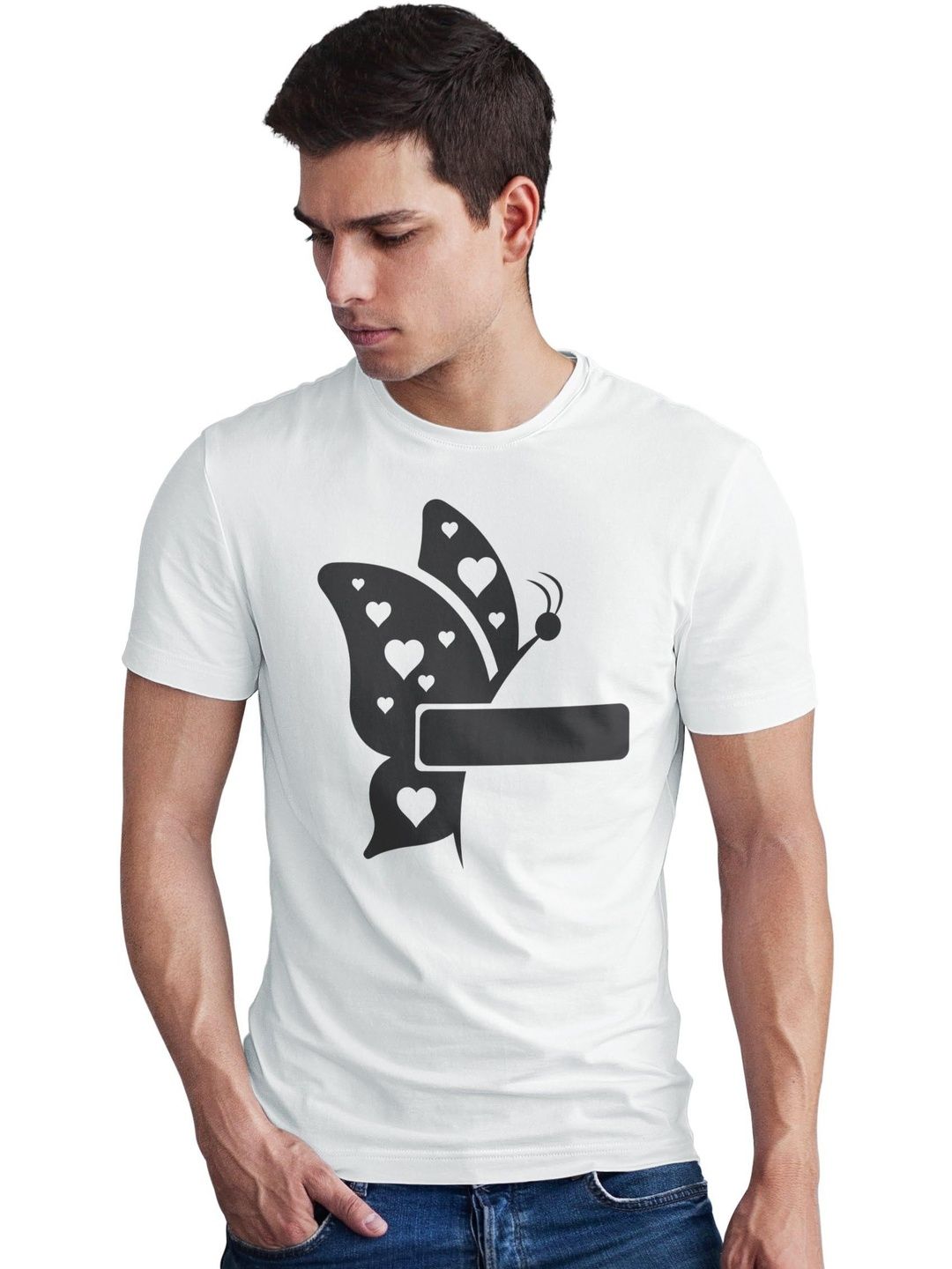 Seekbuylove Men Printed Bio Finish T-shirt
