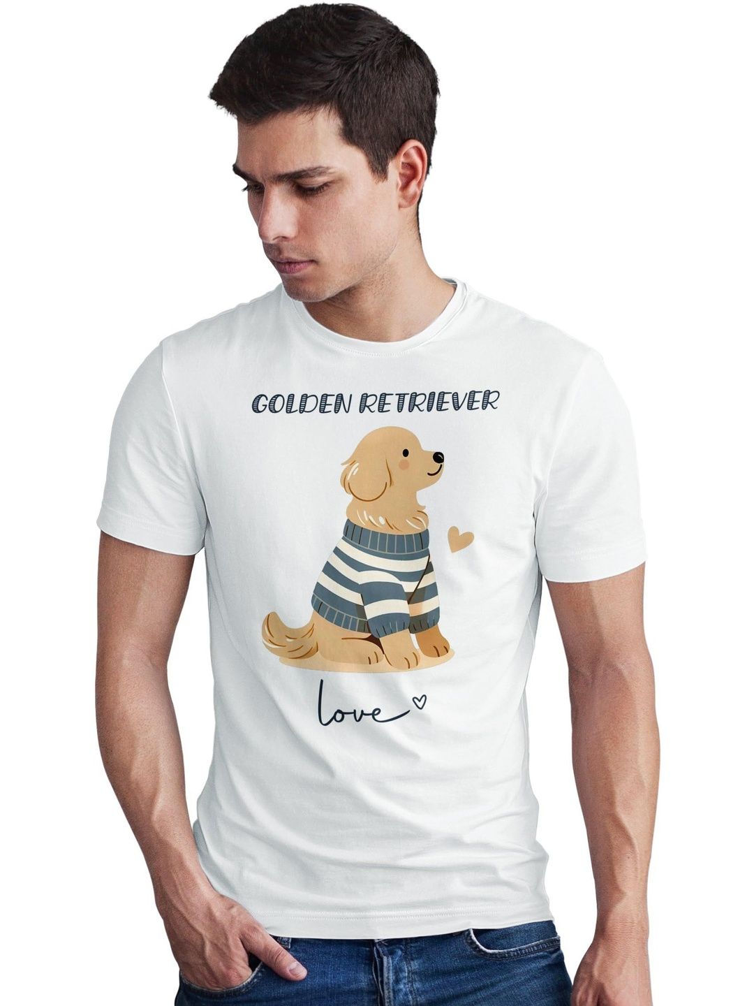 Seekbuylove Men Printed Bio Finish T-shirt