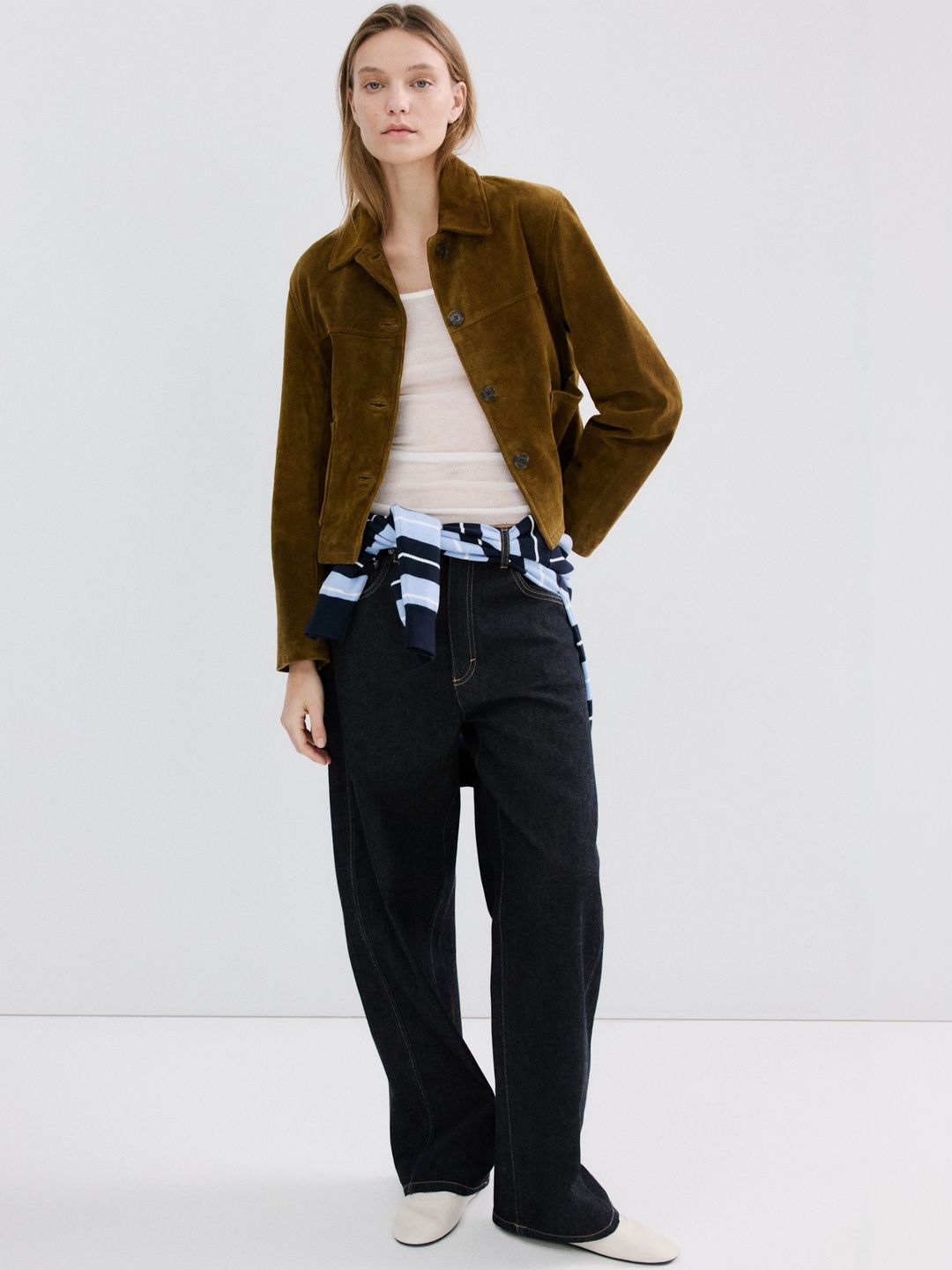 Regular Fit Low-Rise Jeans