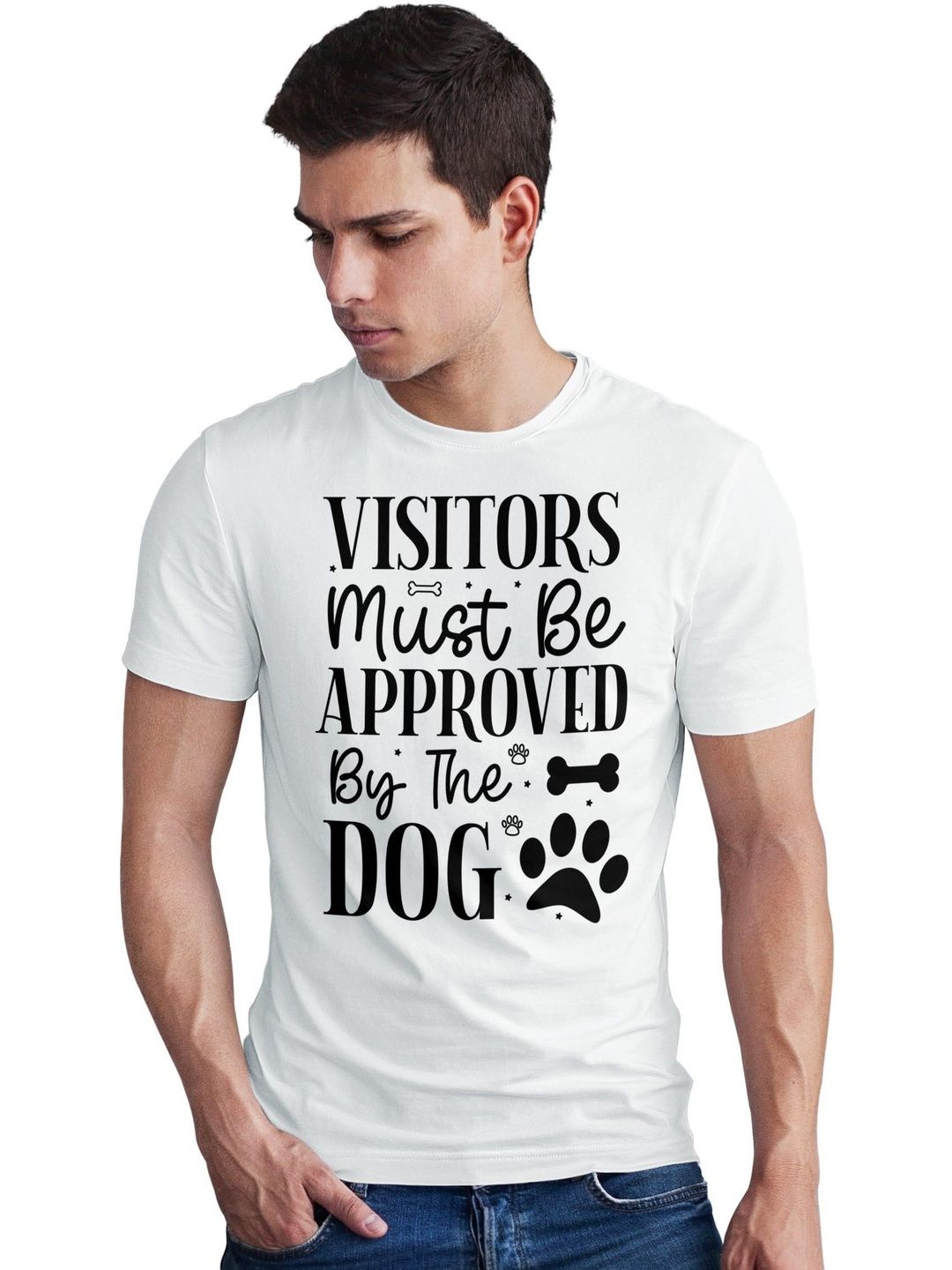 Seekbuylove Men Typography Printed Bio Finish T-shirt