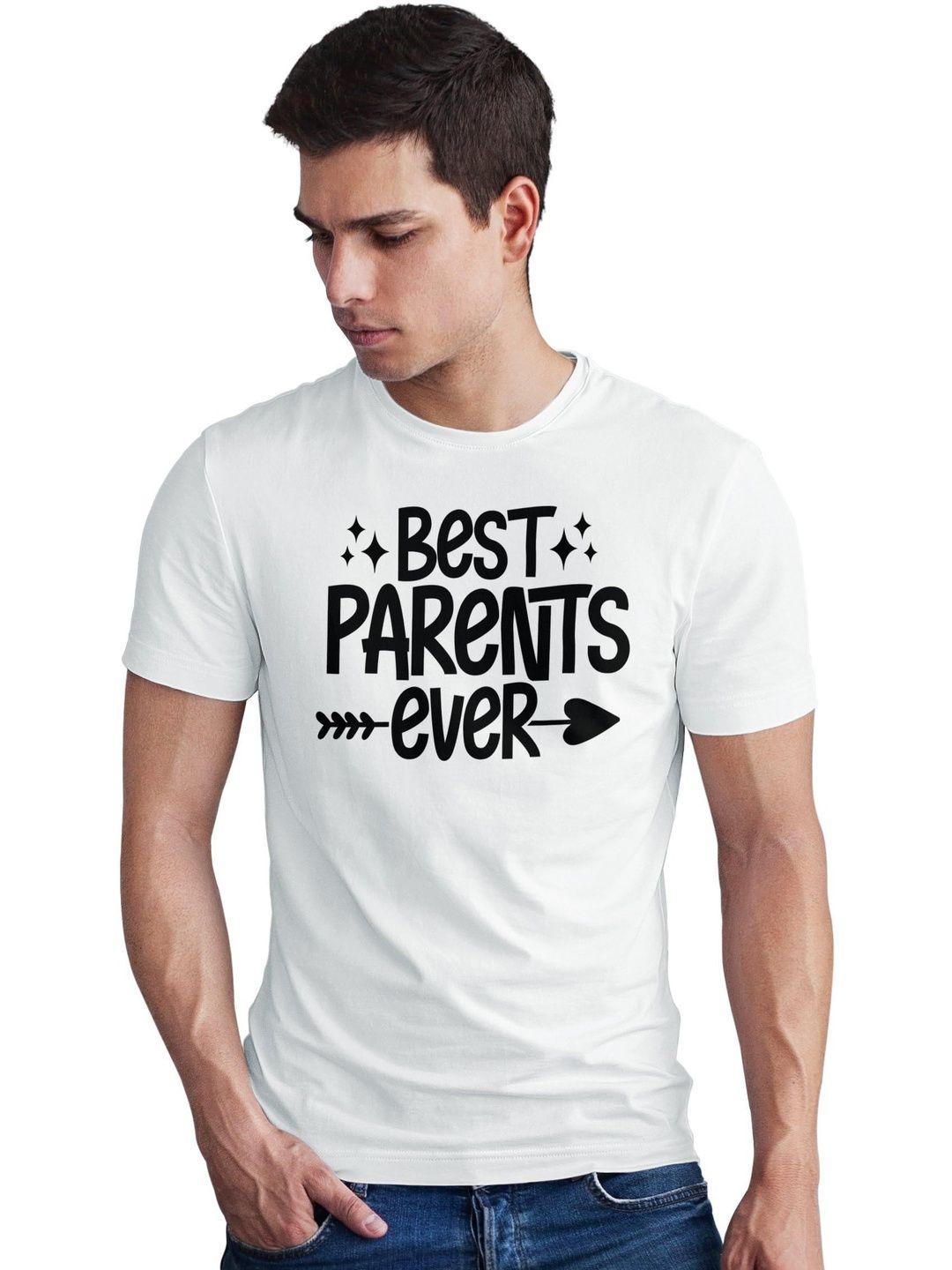Seekbuylove Men Typography Printed Bio Finish T-shirt