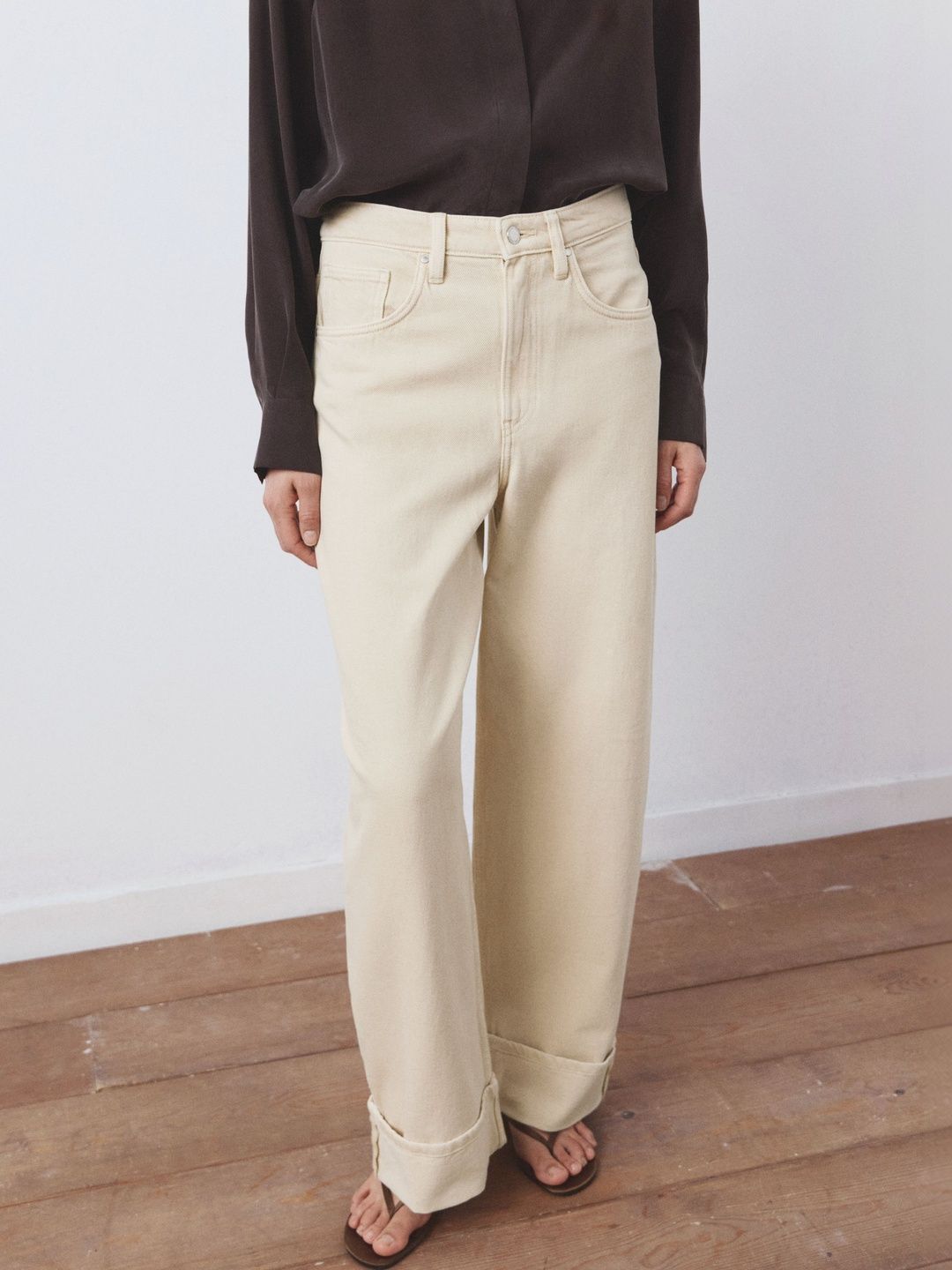 Regular Fit Pure Cotton Jeans