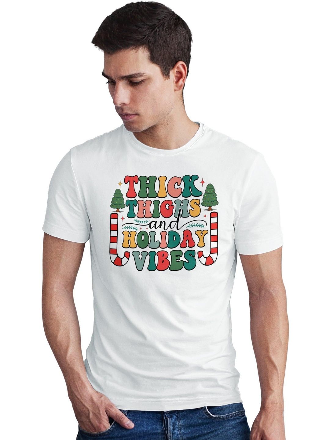 Seekbuylove Men Typography Printed Bio Finish T-shirt