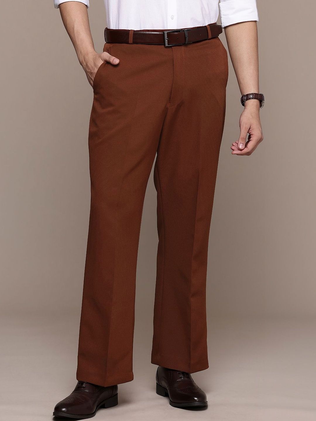 THE BEETEL HOUSE Men Relaxed Trousers