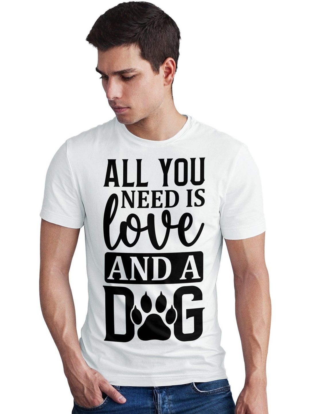 Seekbuylove Men Typography Printed Bio Finish T-shirt