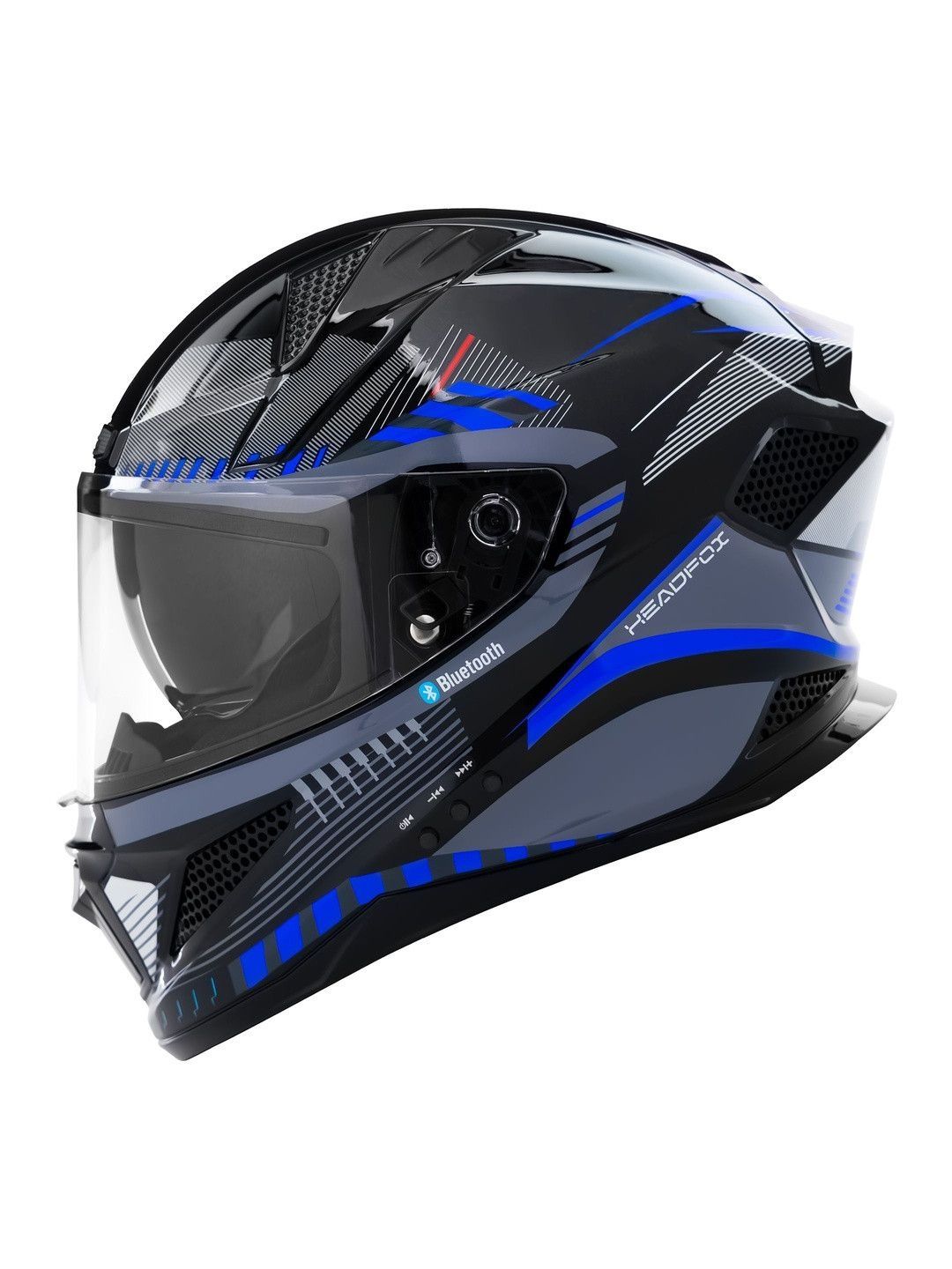 HEADFOX Lightweight Track Sharp 5.3 Smart Bluetooth Helmet