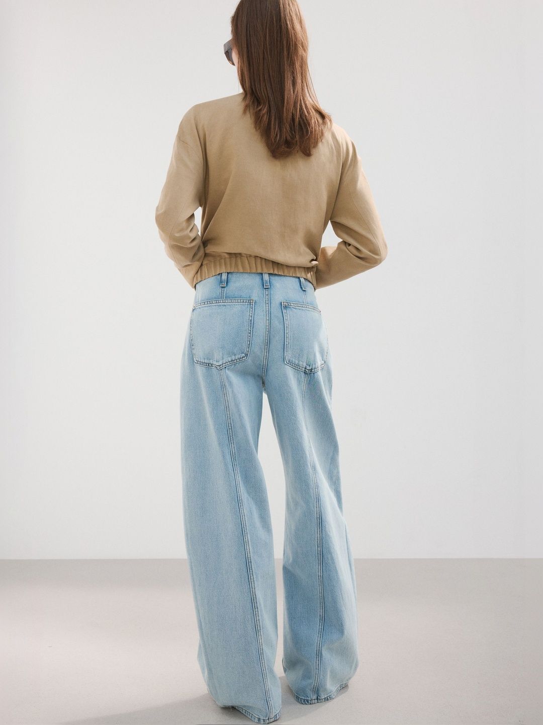 Relaxed Fit Mid-Rise Light Fade Jeans