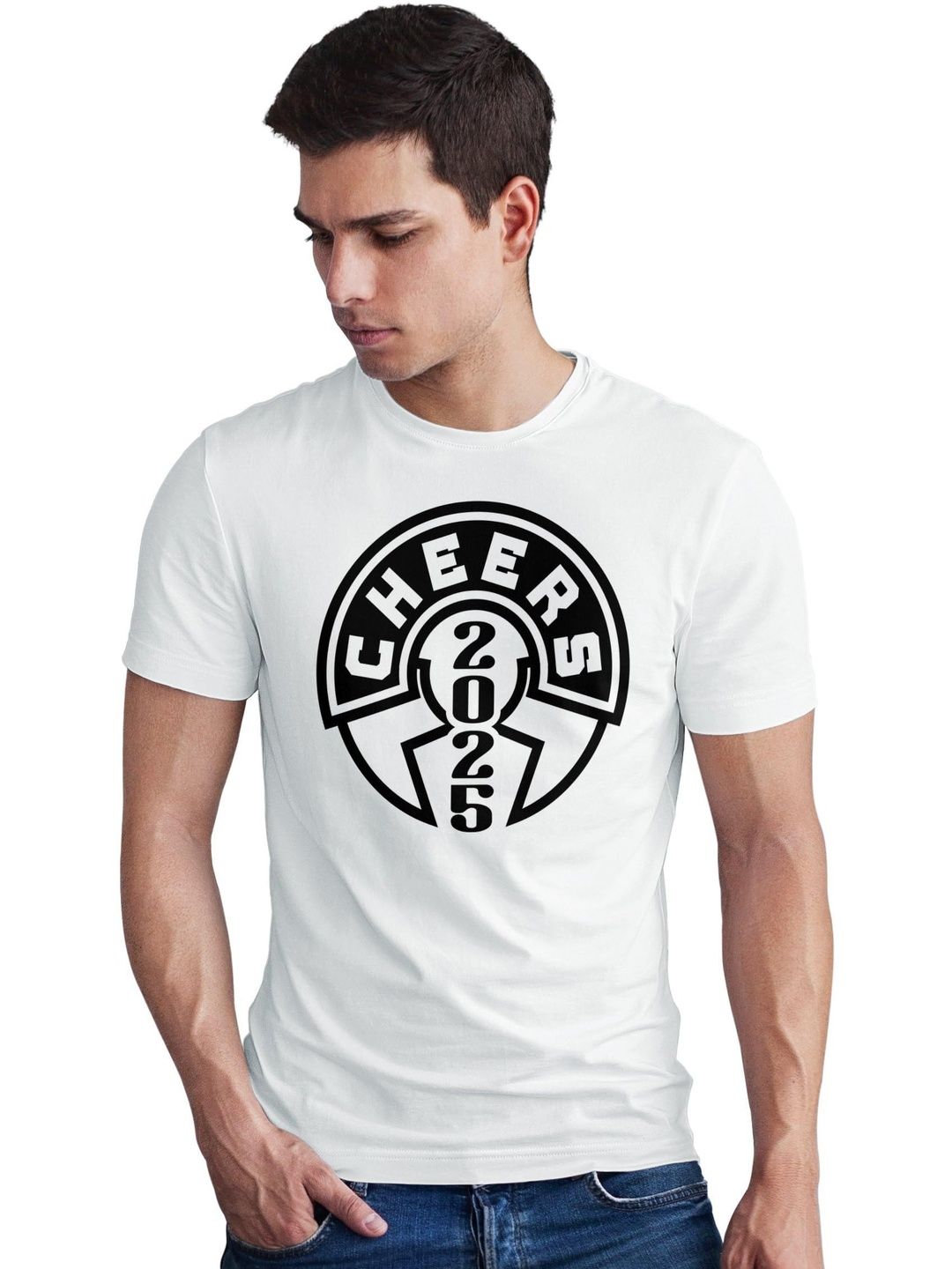 Seekbuylove Men Typography Printed Bio Finish T-shirt