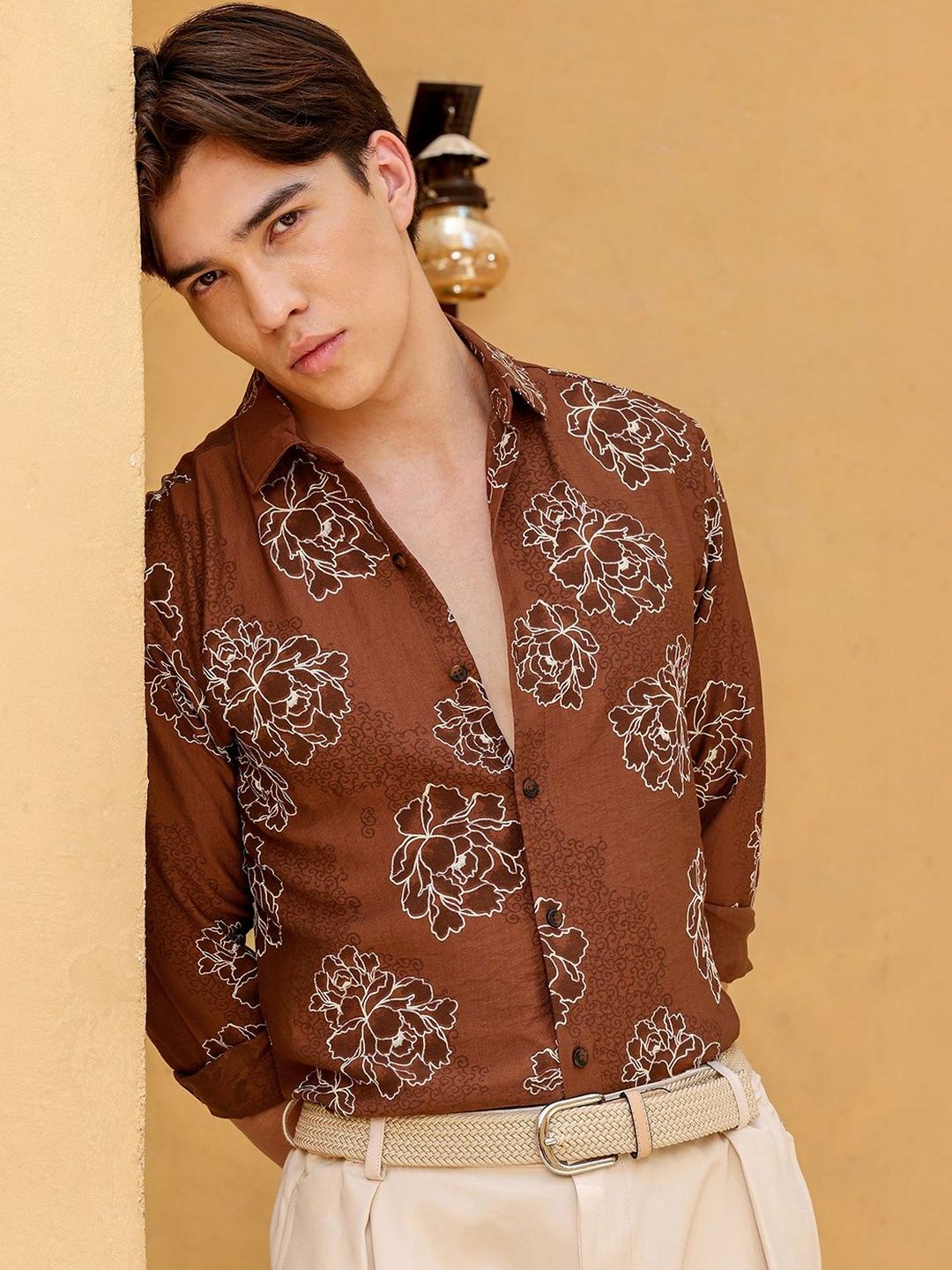 CAHOOT Men Standard Floral Printed Casual Shirt
