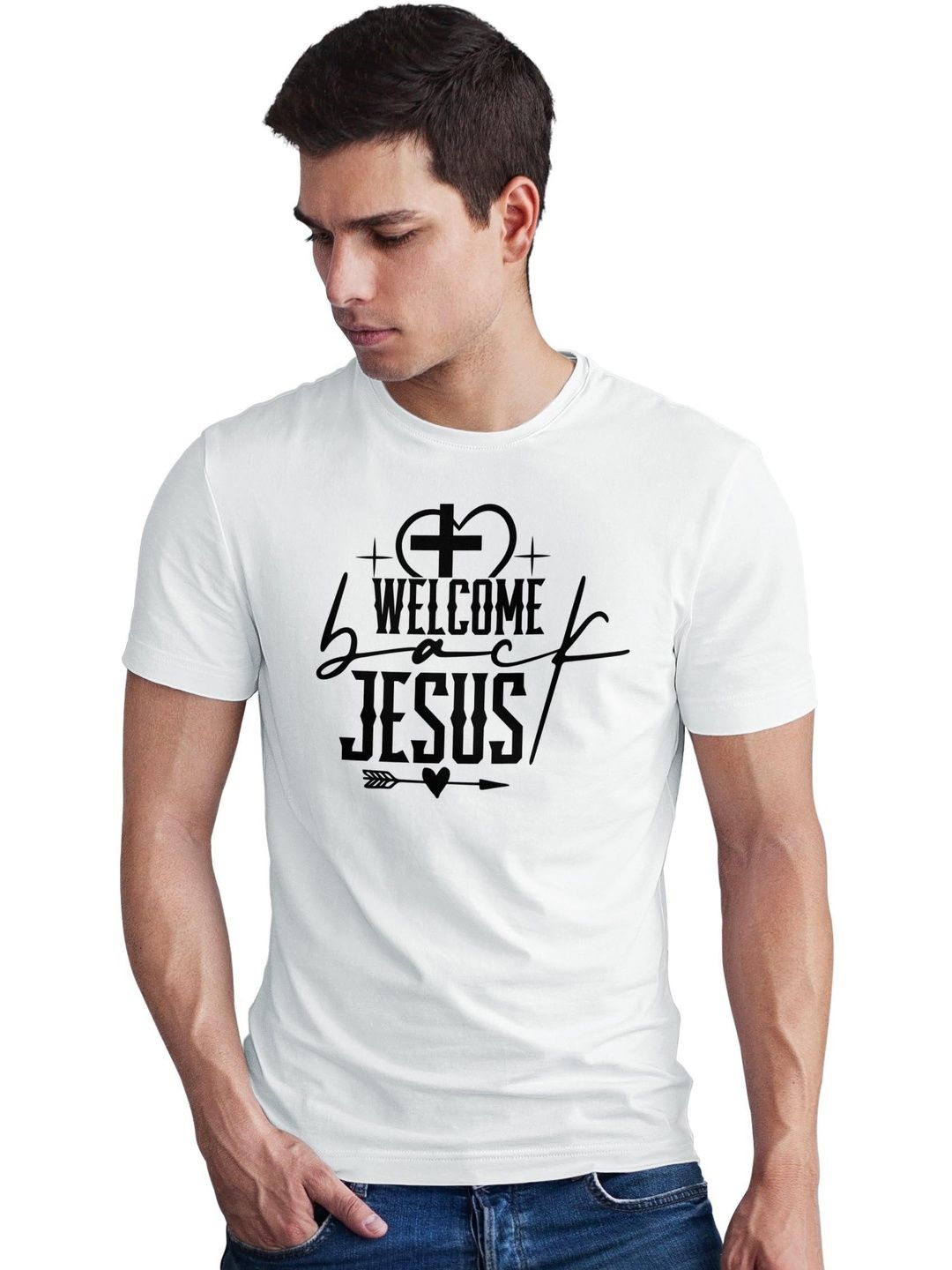 Seekbuylove Men Typography Printed Bio Finish T-shirt