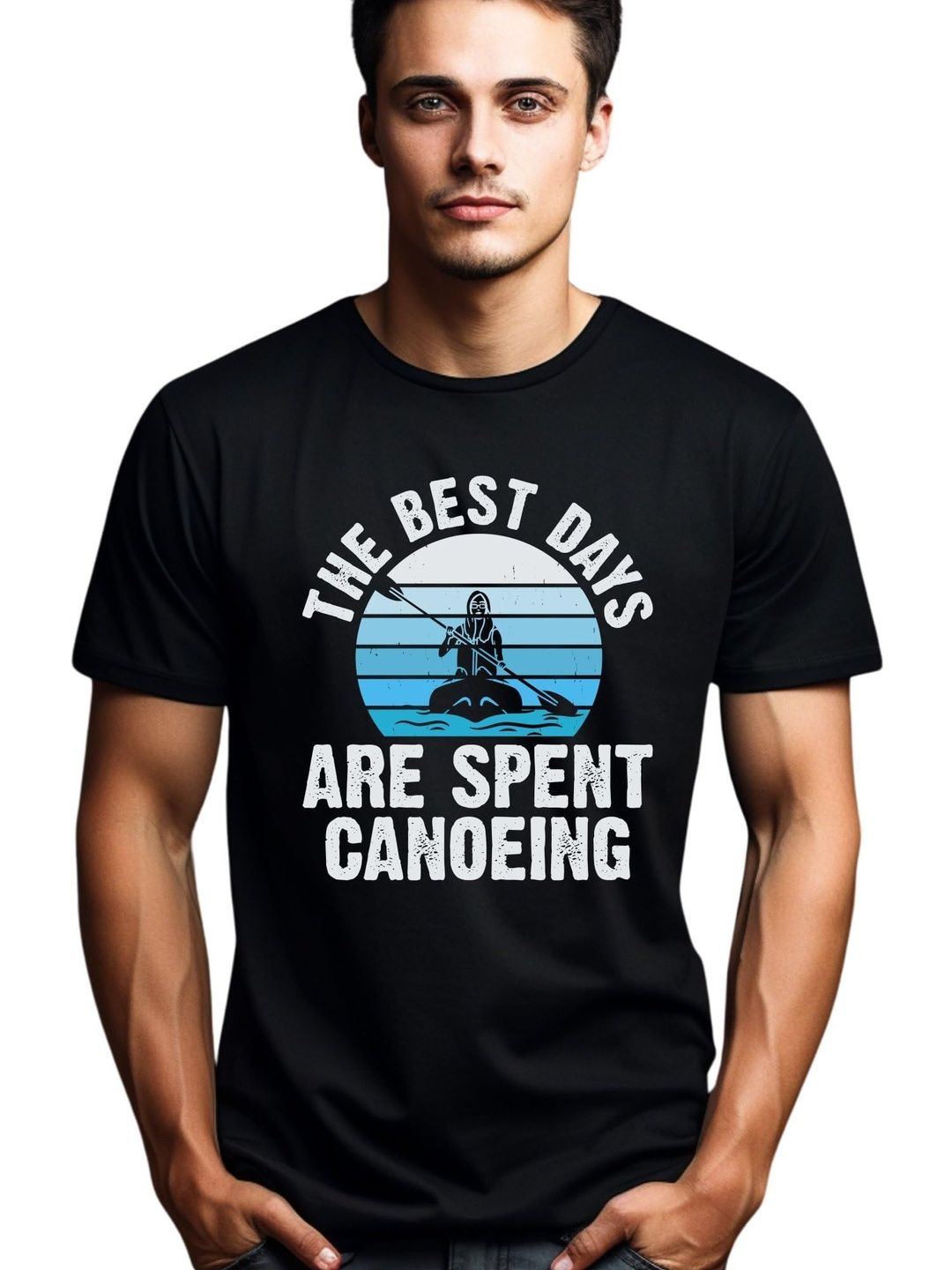 Seekbuylove Typography Printed Round Neck Bio Finish Cotton T-shirt