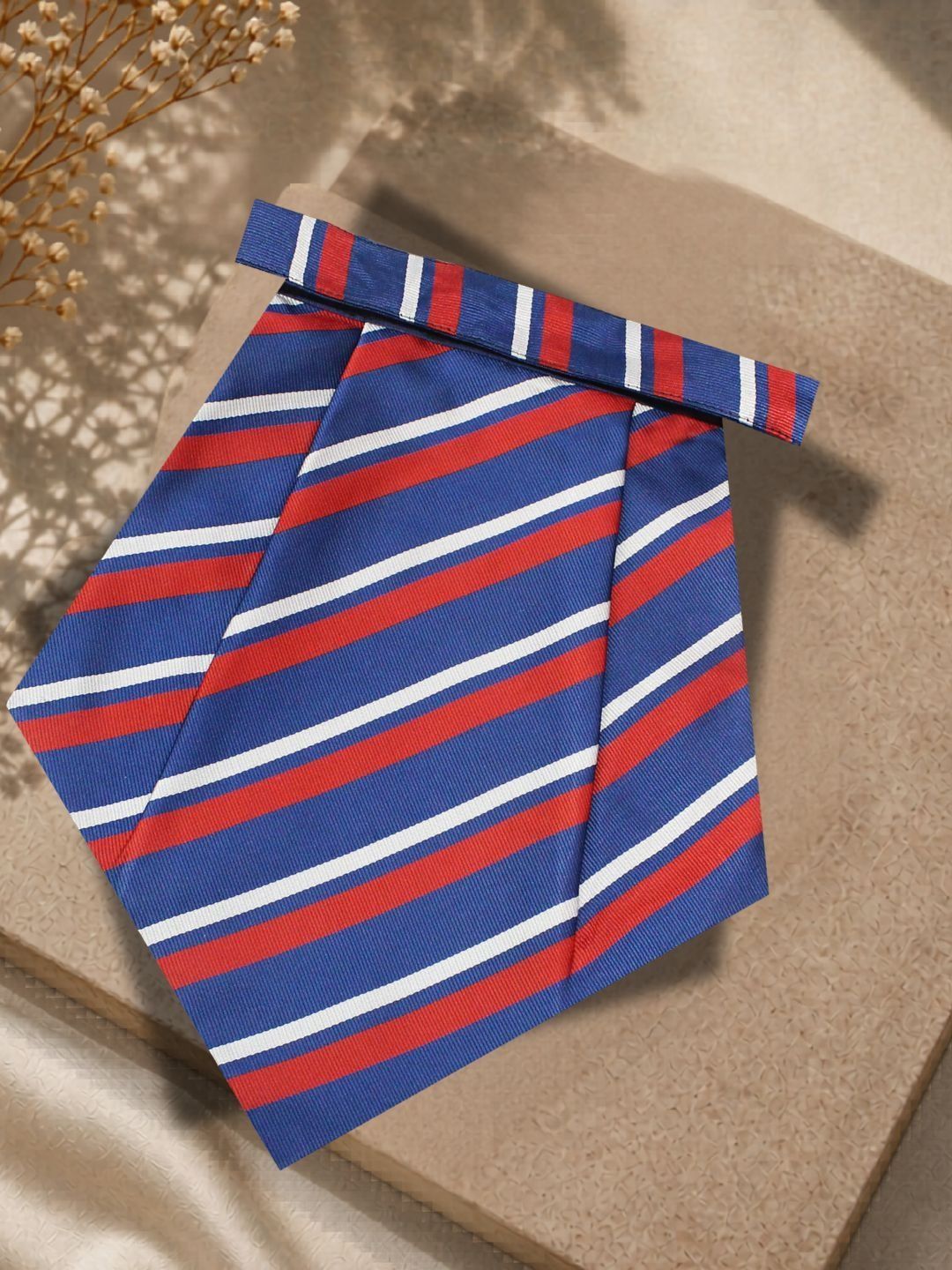 Leonardi Men Striped Cravat