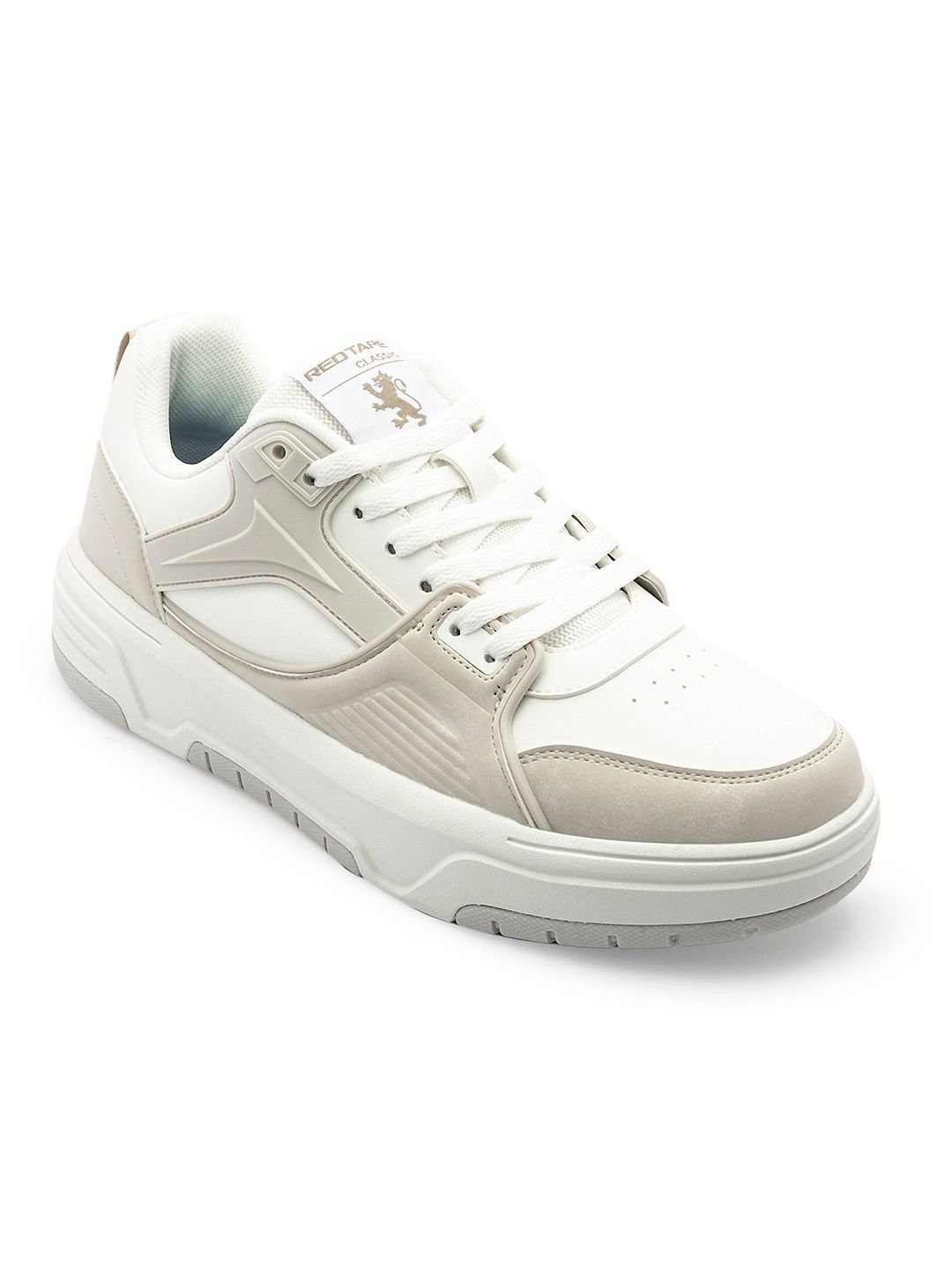 Red Tape Men Colourblocked PU Sneakers