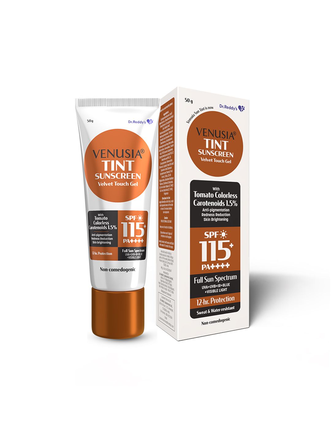 Venusia Dr. Reddy's Sun Tint SPF 115 Matte-Finish Brightening & Lightweight-50g
