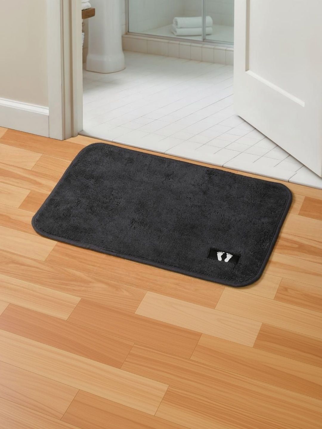 FINE TEX WORLD FINE TEX WORLD Charcoal Anti-Skid Doormats